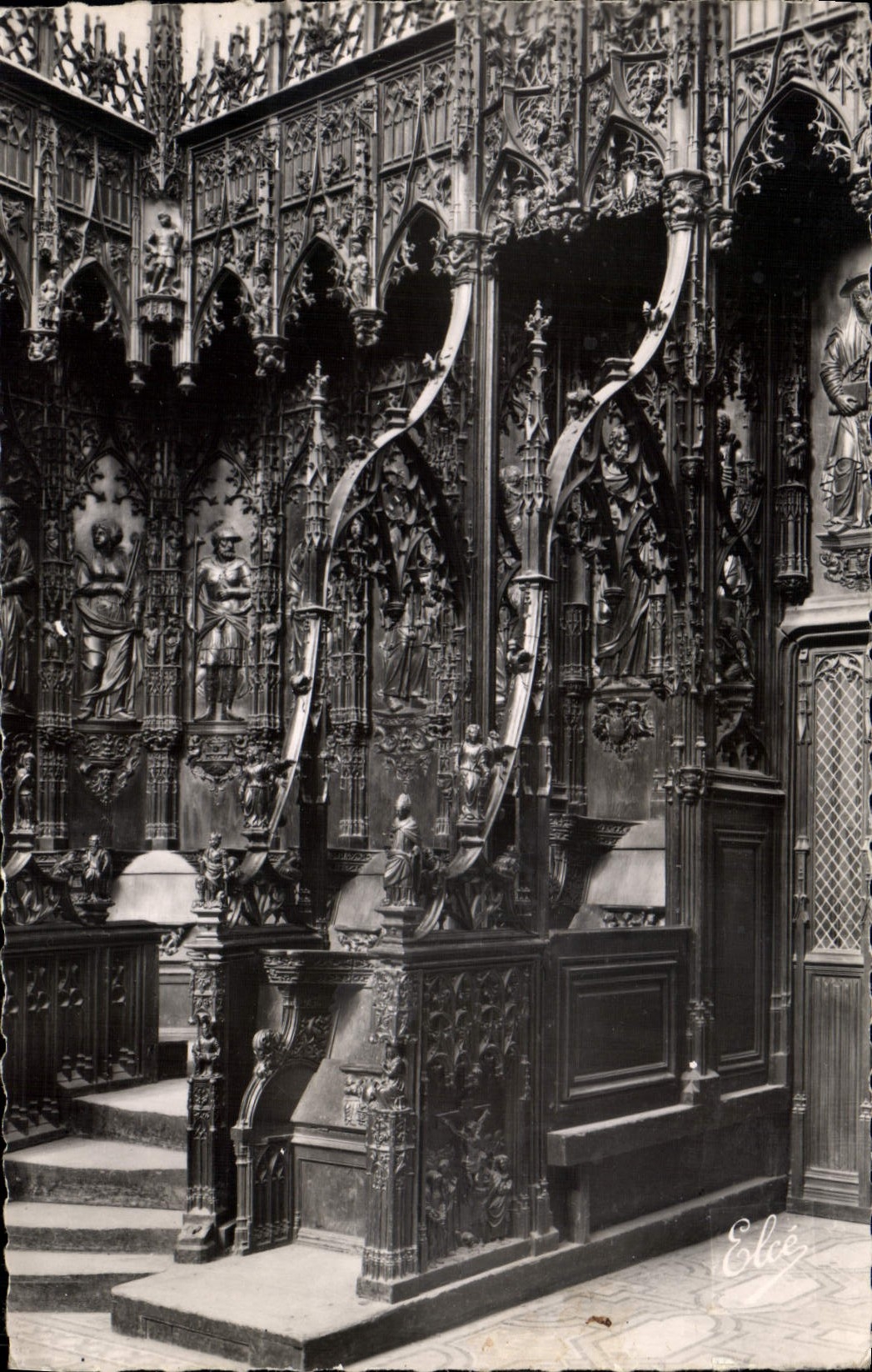 CPA Auch Gers La Cathedrale La Stalle de l'Archeveque XVI siecle