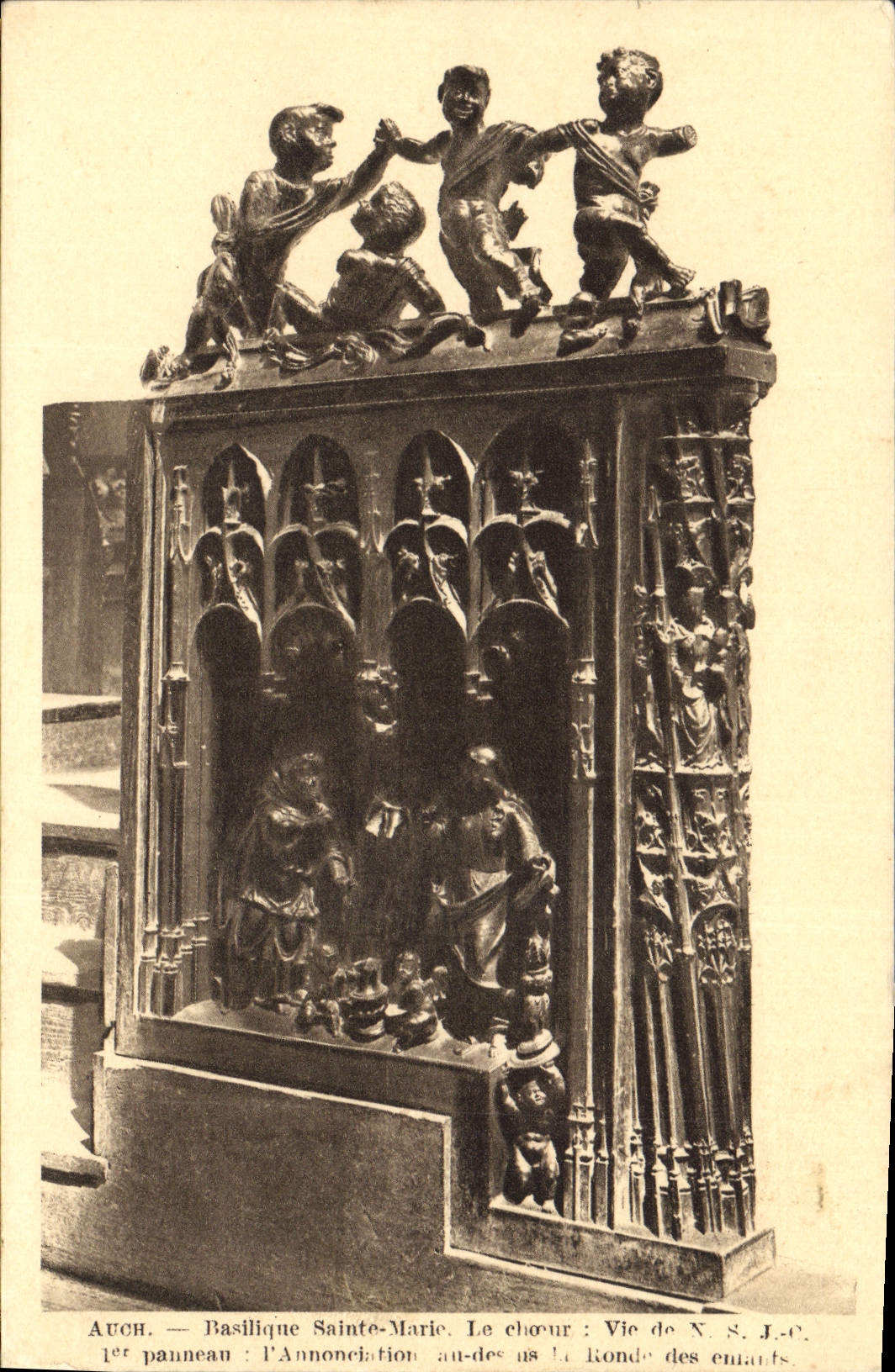 CPA Auch Basilique Sainte Marie 