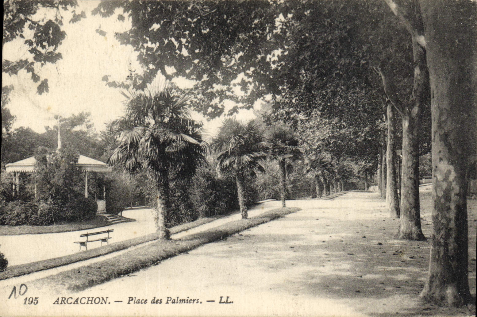 CPA Arcachon Place des Palmers 