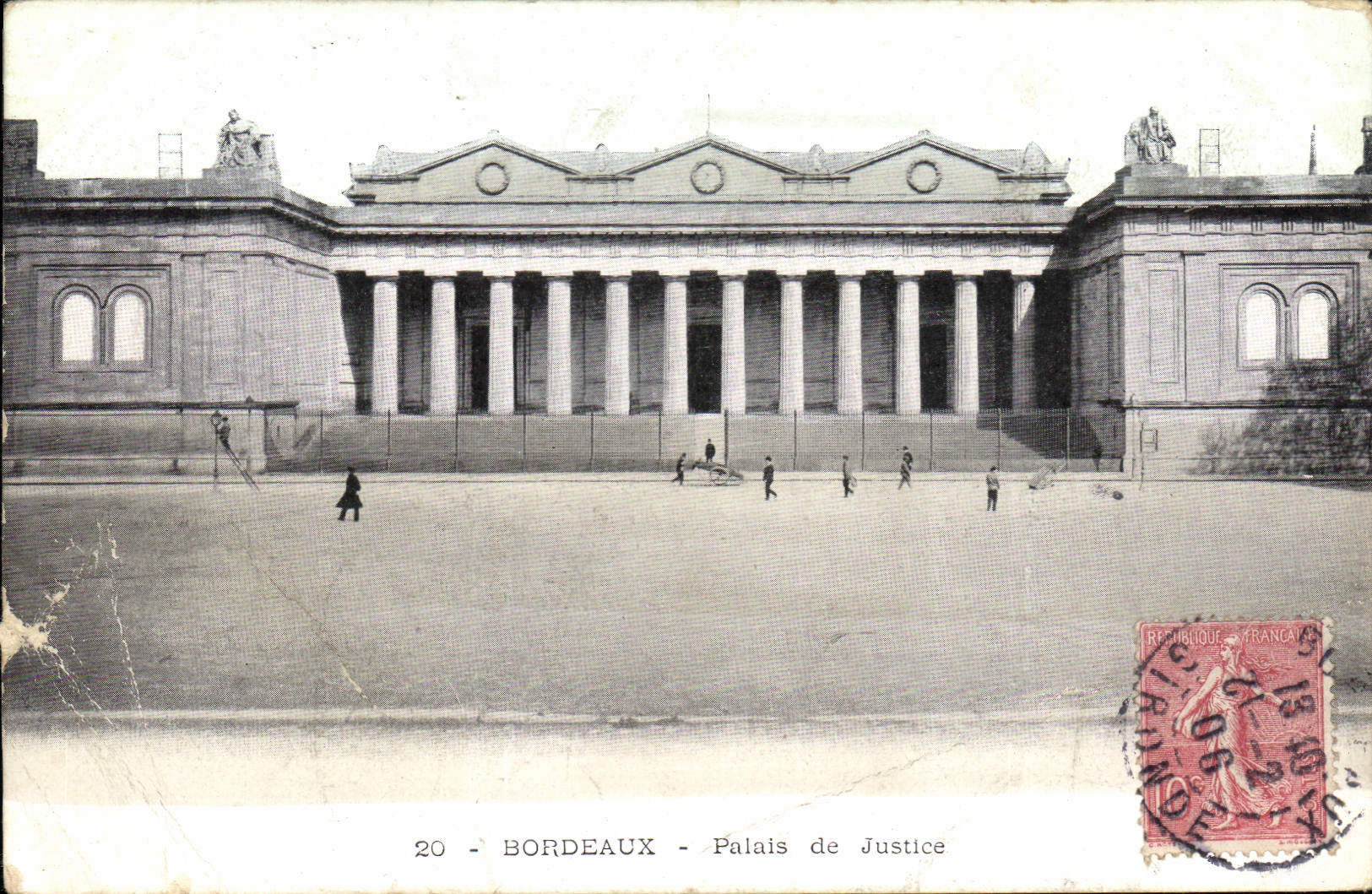CPA Bordeaux Palais de Justice 