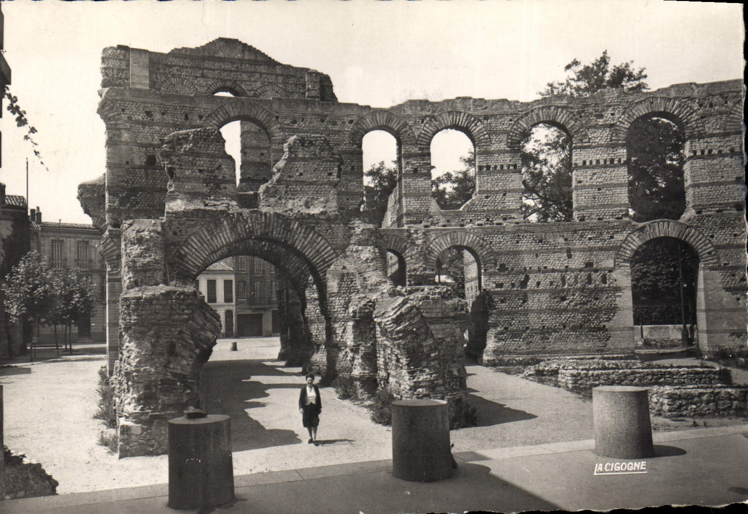 CPA Bordeaux Gironde Les Ruines du Palais Gallien 