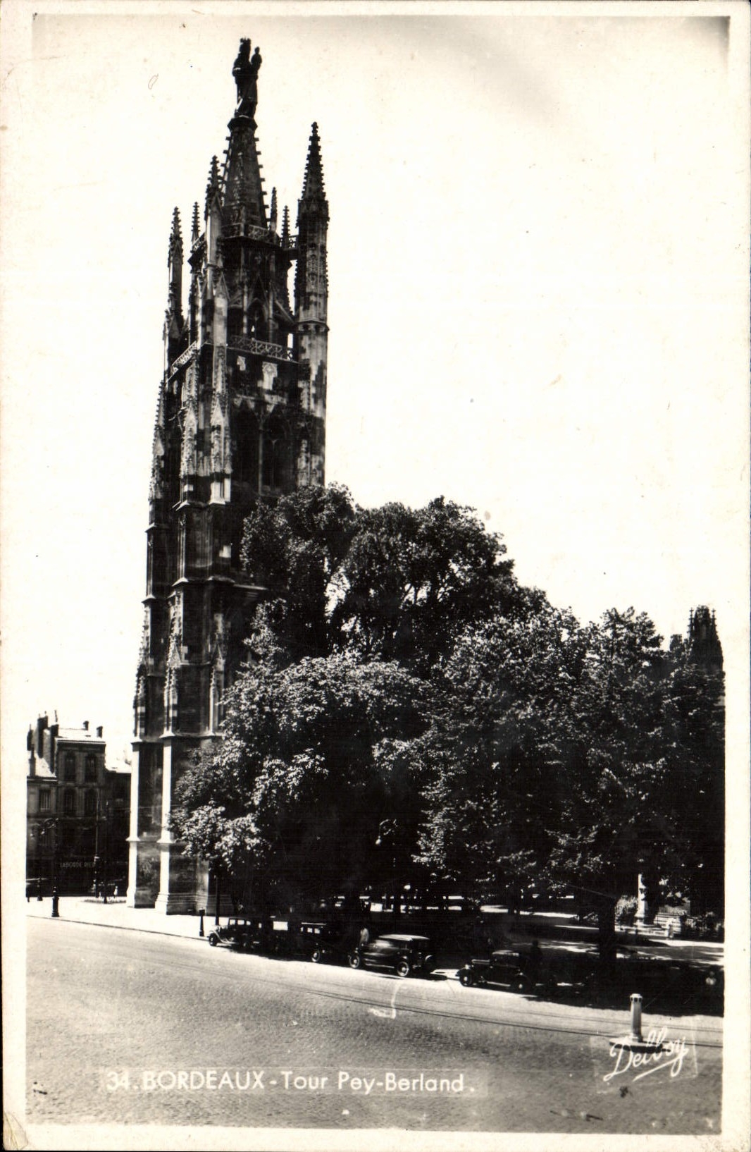 CPA Bordeaux Tour Pay Berland 