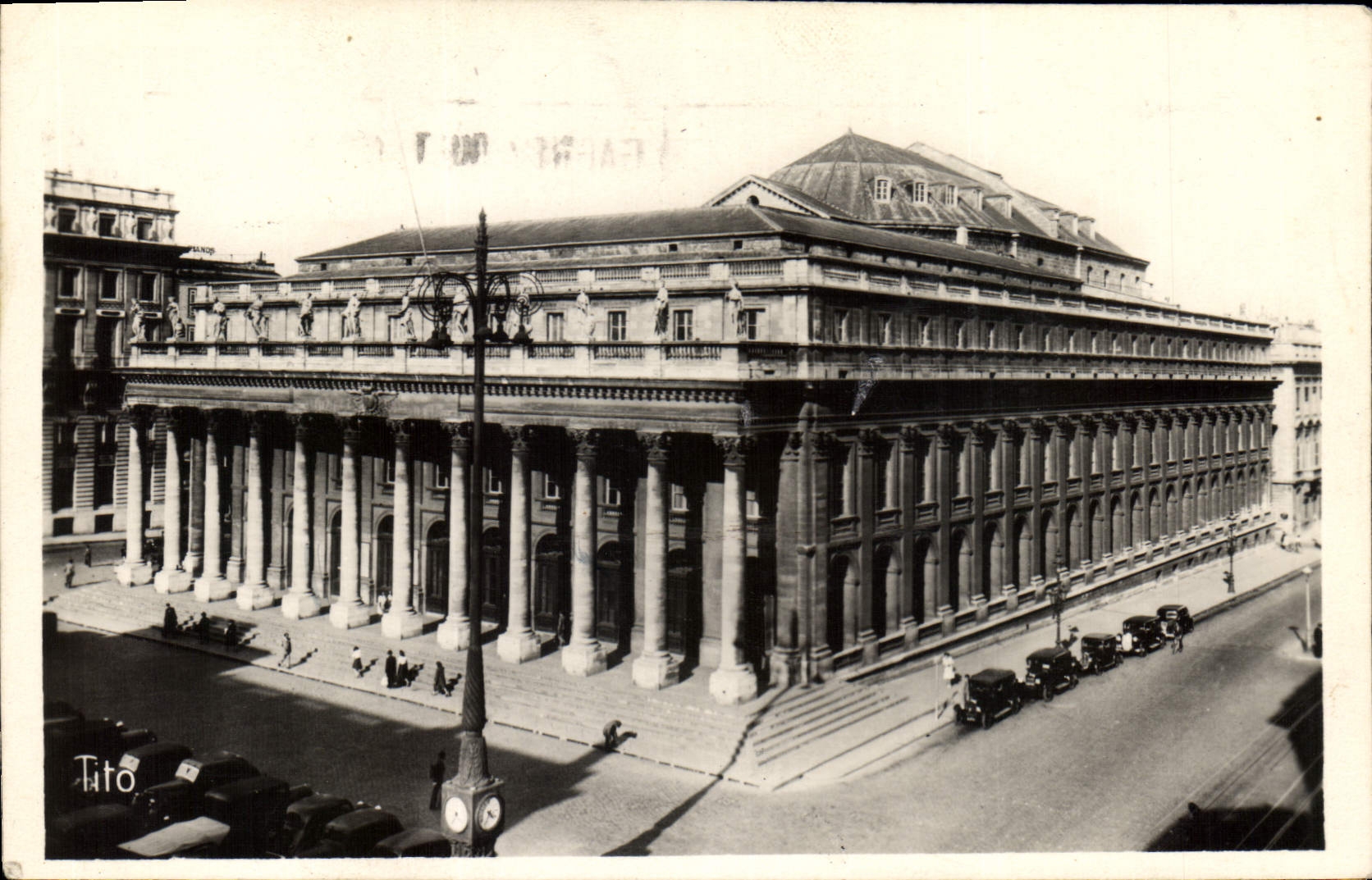 CPA Bordeaux Le Grand Theatre  