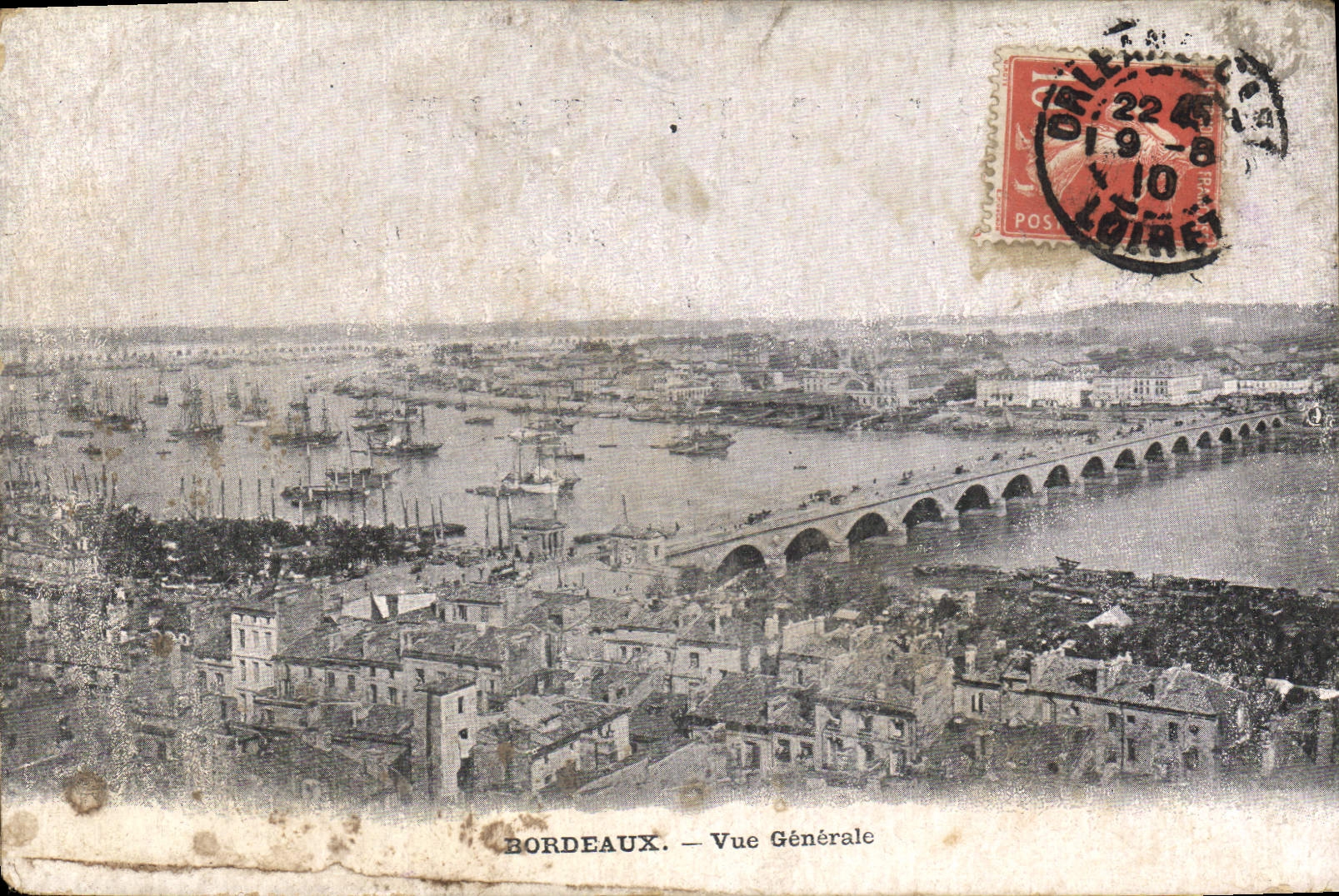 CPA Bordeaux Vue generale 