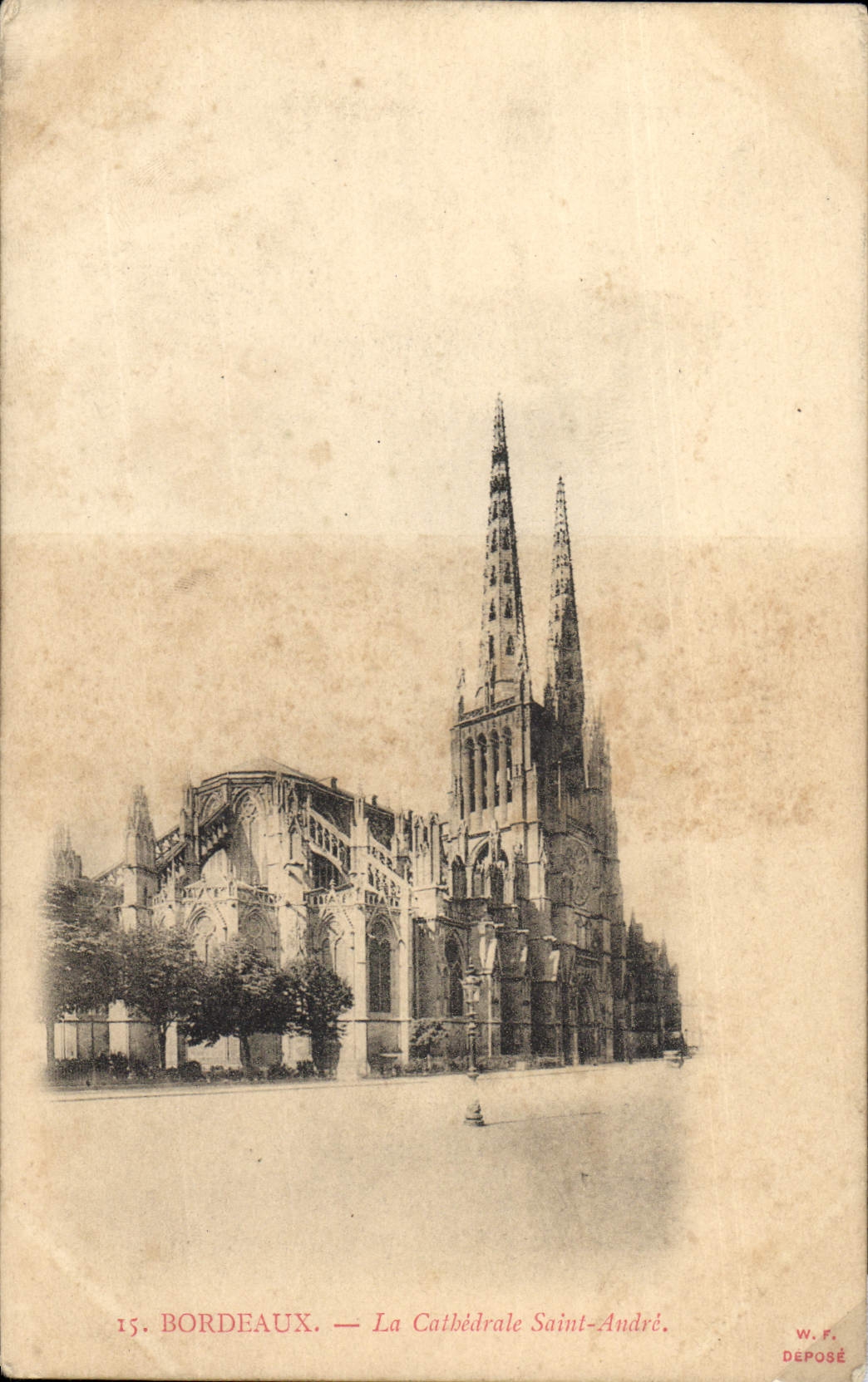 CPA Bordeaux La  Cathedrale Saint Andre 