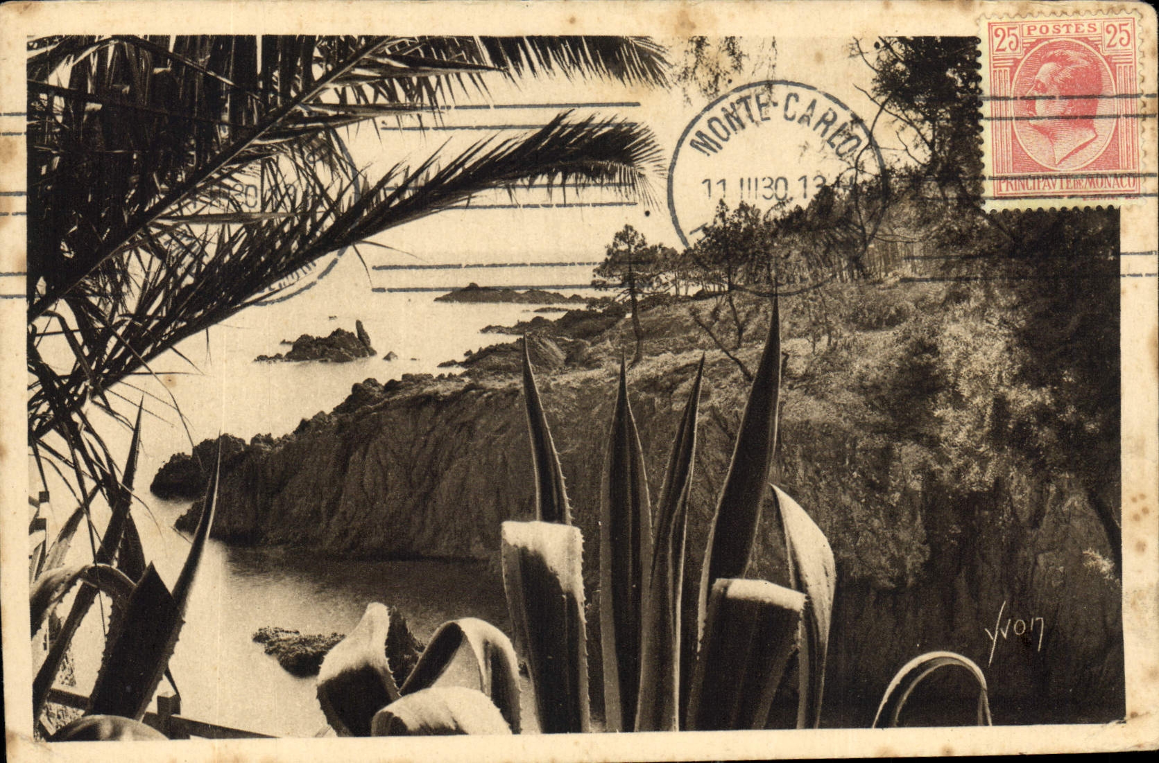 CPA Cote d'Azur le Trayas Les Rochers du Trayas