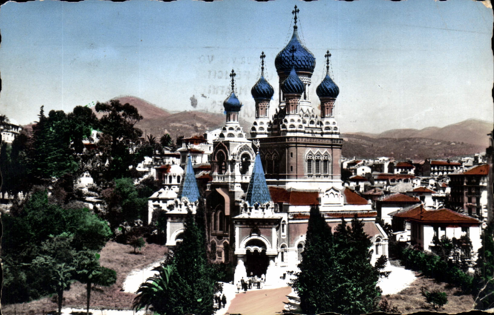 CPA Nice L'Eglise Russe Russie Russia