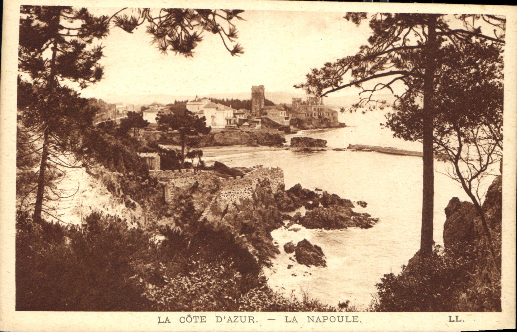 CPA La Cote D'Azur La Napoule 