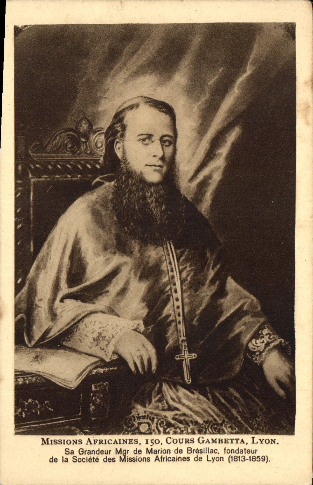 CPA Missions Africaines 150 Cours Gambetta Lyon 