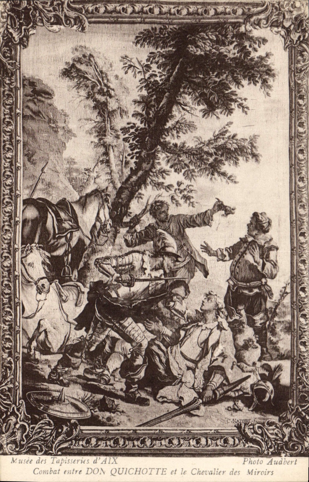 CPA Musee des Tapisseries d'Aix Dom Quichotte