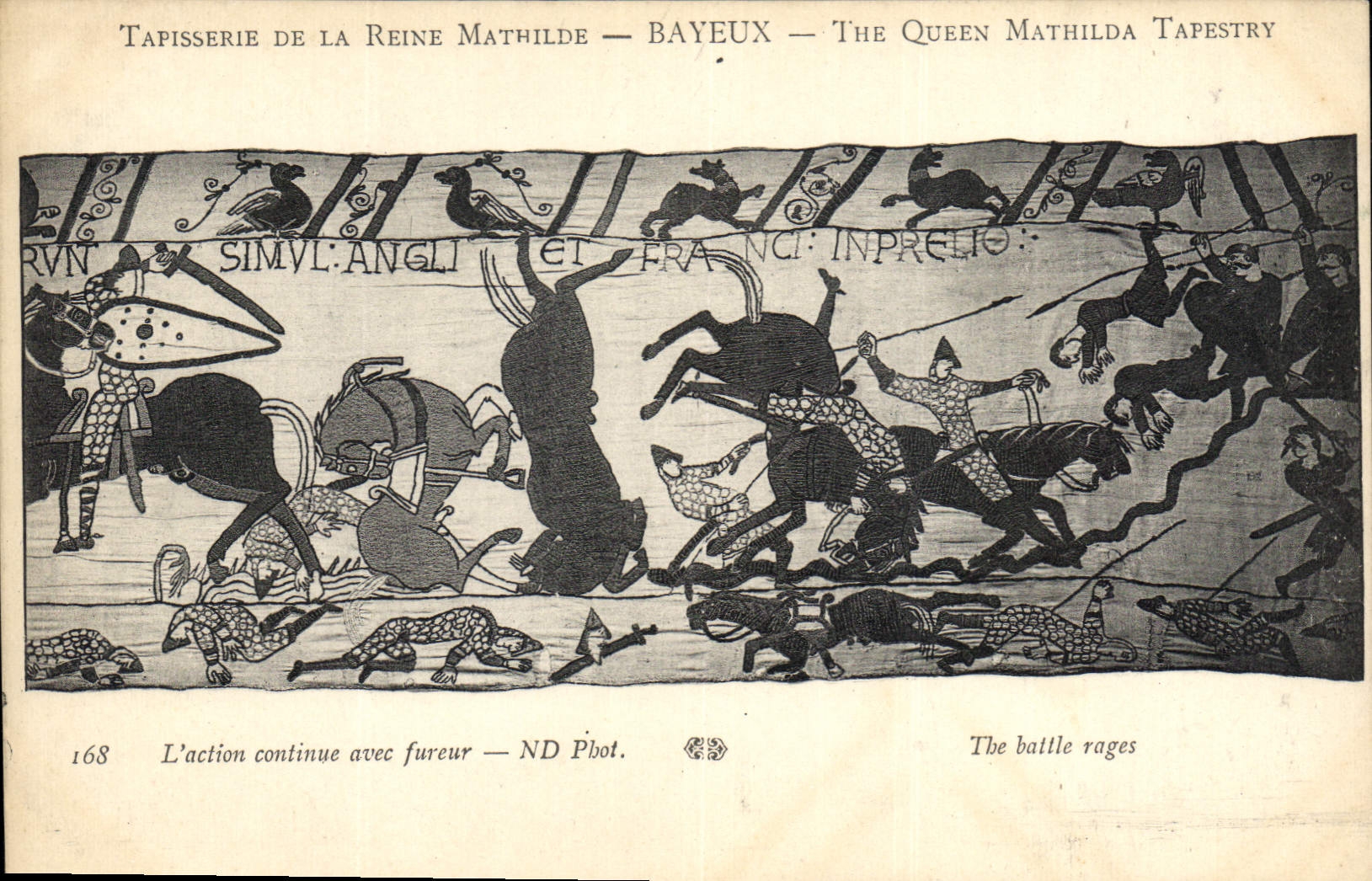 CPA Tapisserie de la Reine Mathilde Bayeux