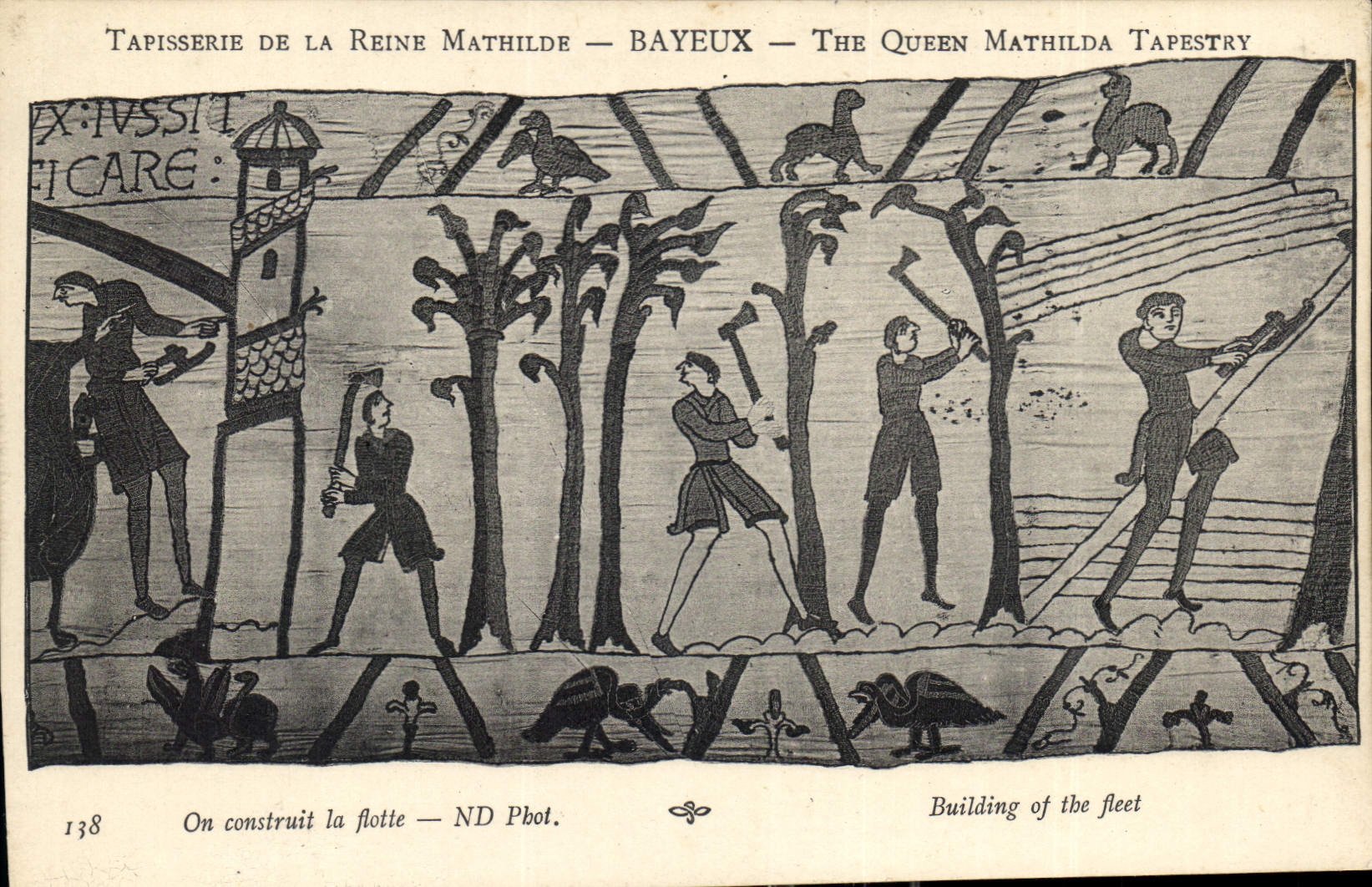 CPA Tapisserie de la Reine Mathilde Bayeux