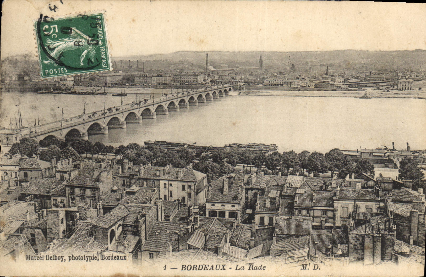 CPA Bordeaux la Rade 