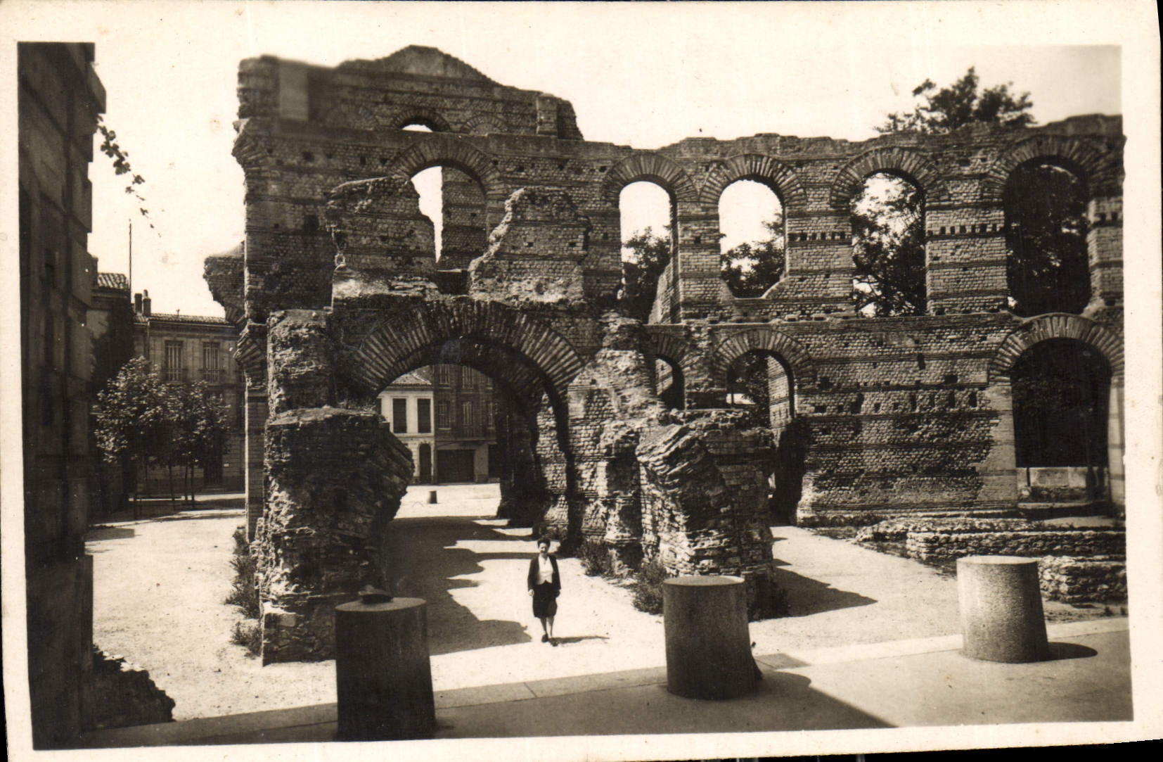 CPA Bordeaux Gironde Les ruines du palais Gallien