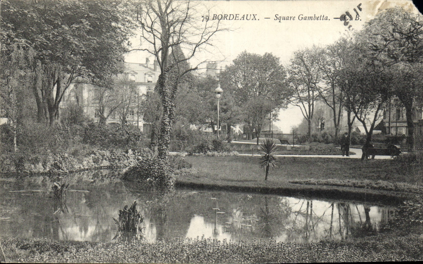 CPA Bordeaux Square Gambetta 