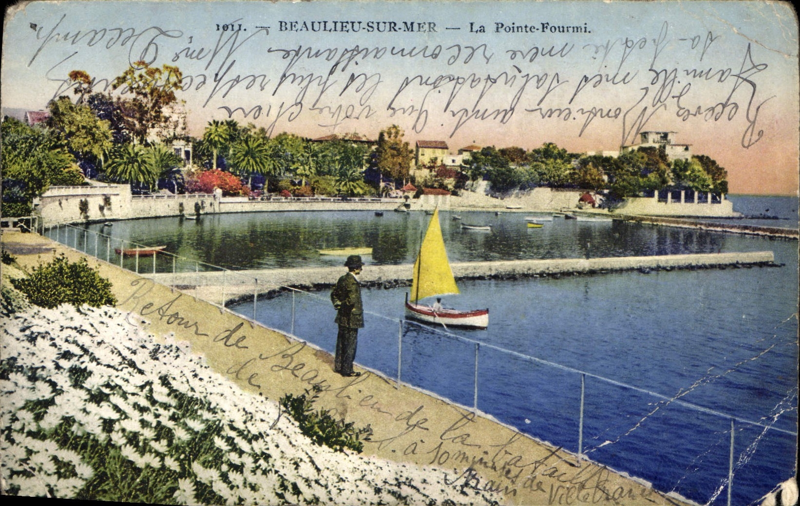 CPA Beaulieu Sur Mer la Pointe Fourmi