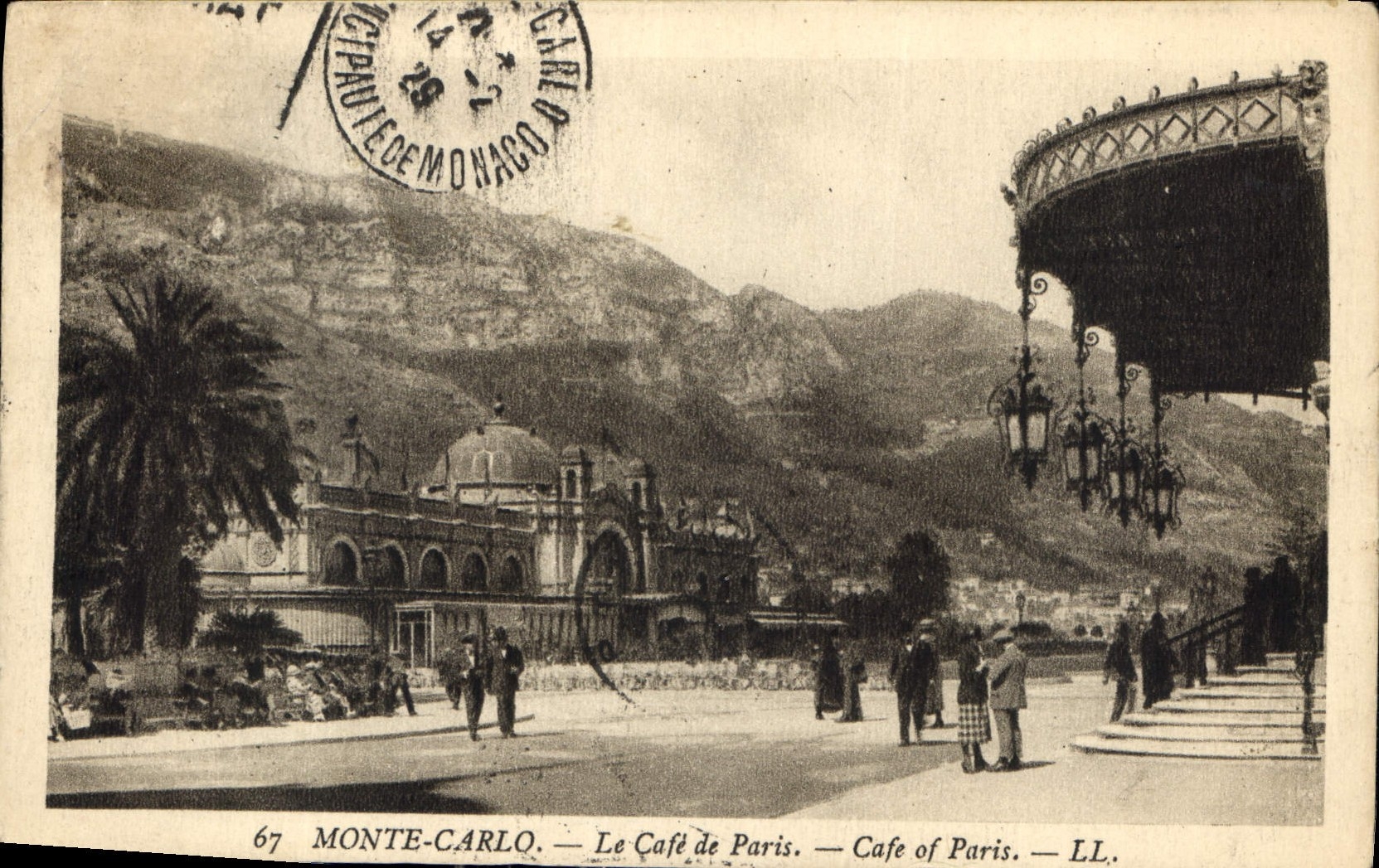 CPA Monte Carlo Le Cafe de Paris 