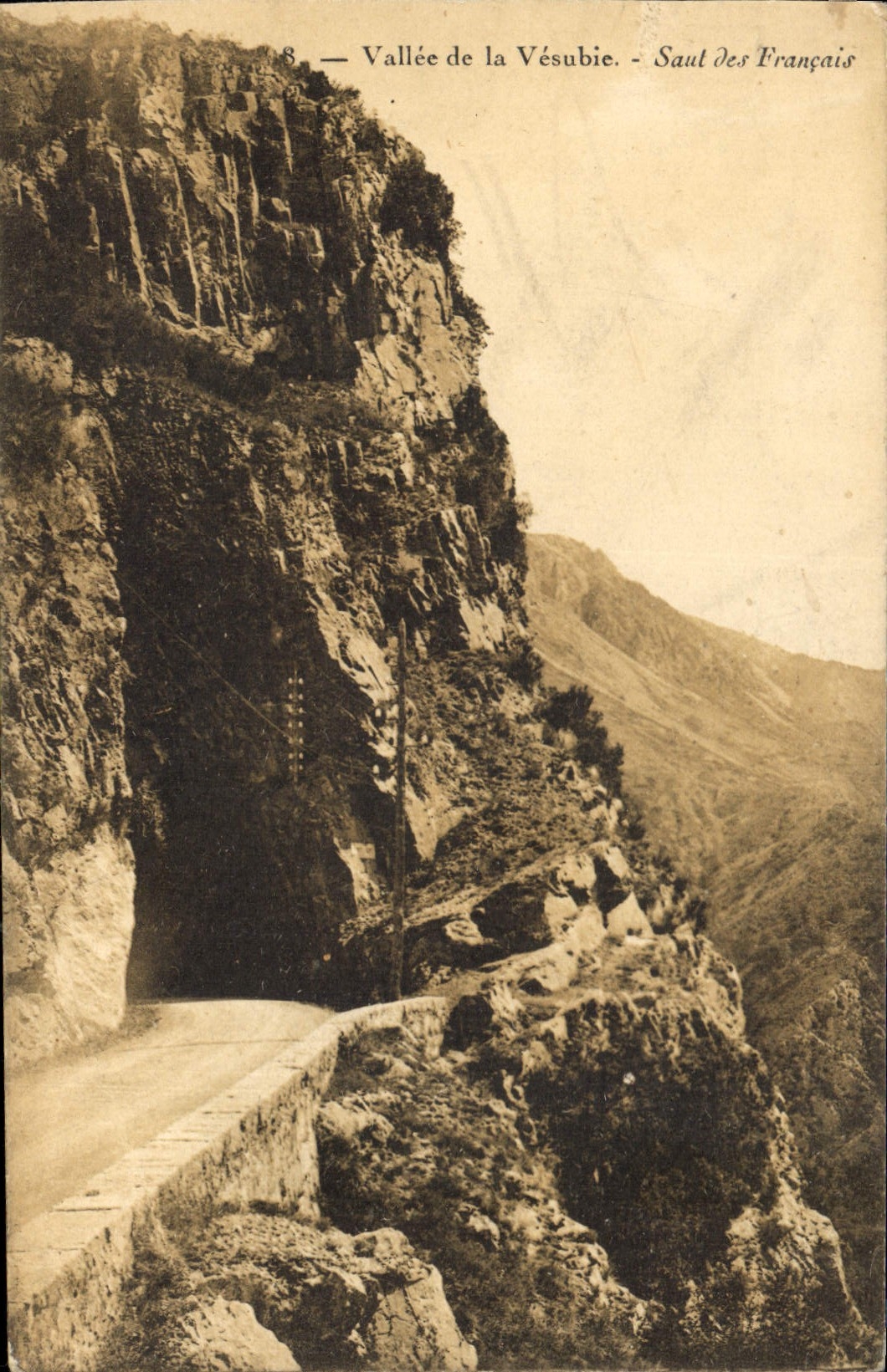 CPA Valle de la Vesubie Saul des Francois 