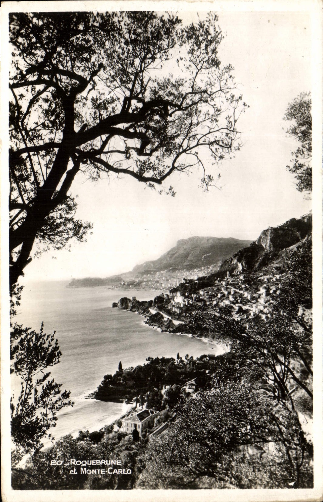 CPA Roquebrune et Monte Carlo 