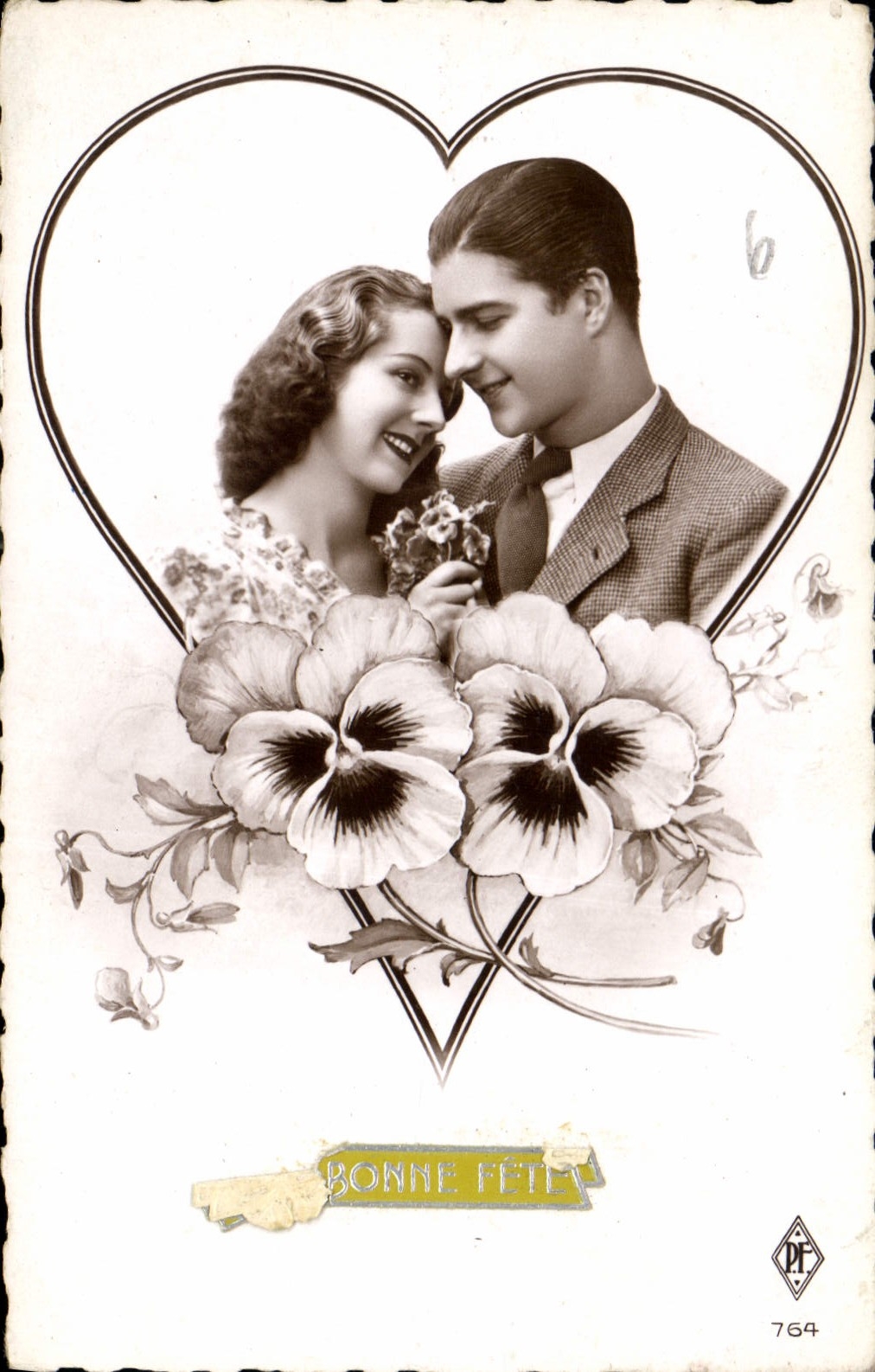 CPA Bonne Fete Femme