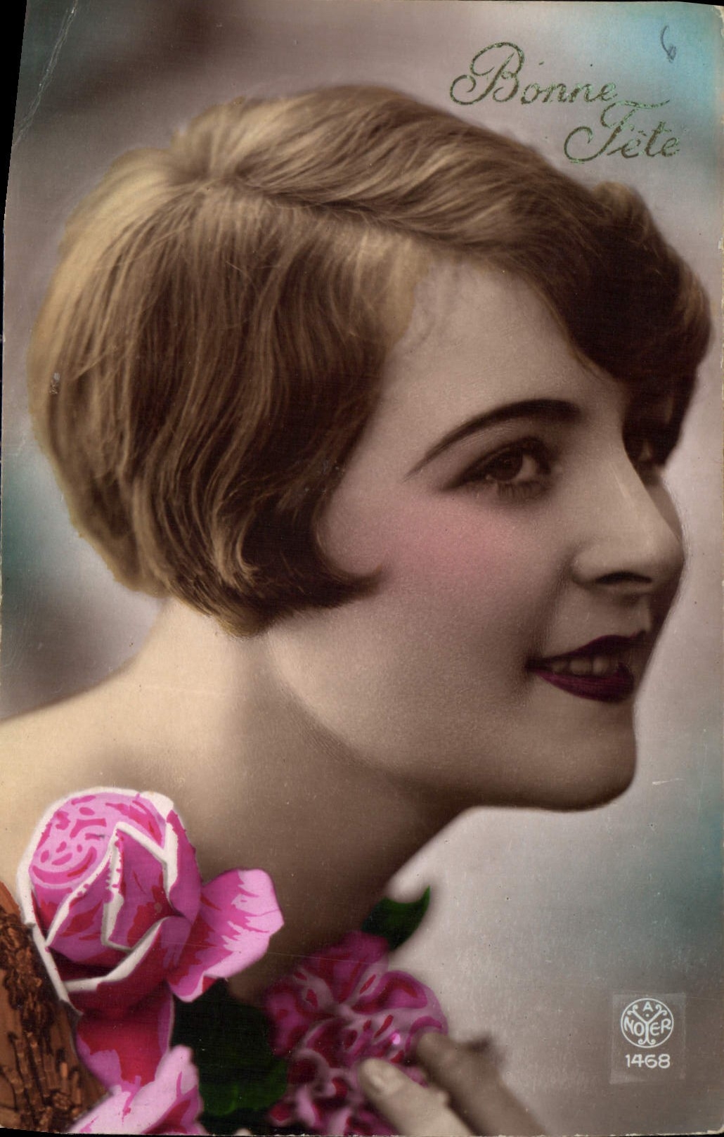 CPA Bonne Fete Femme