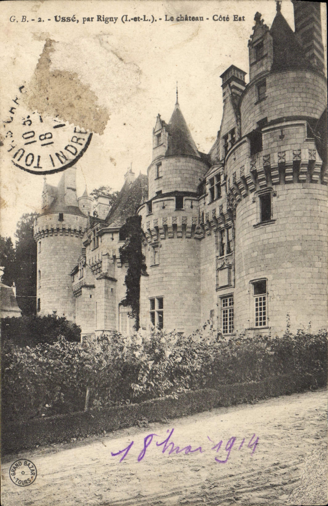 CPA Usse par Rigny Le Chateau Cote Est