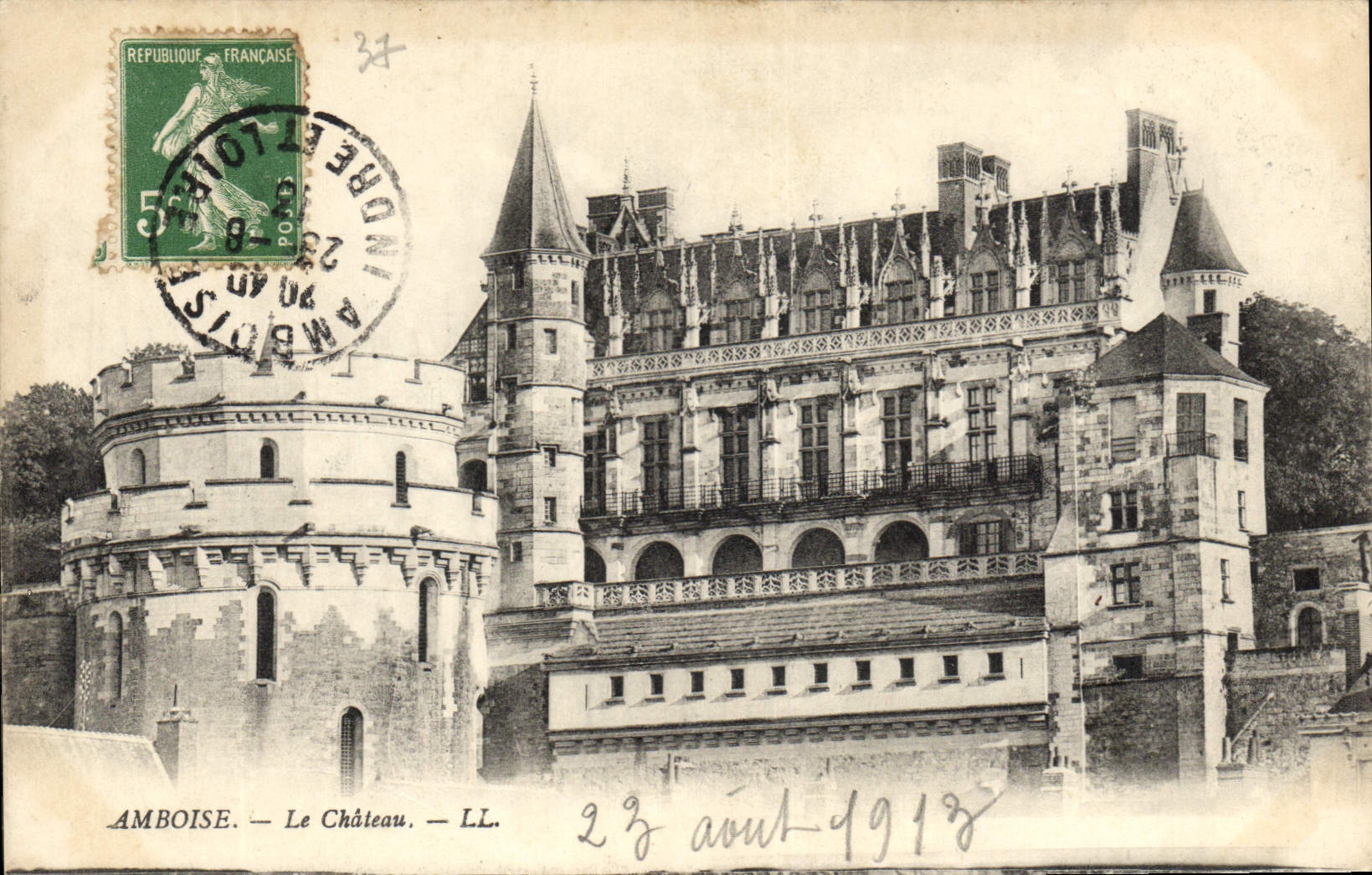 CPA Amboise Le Chateau 