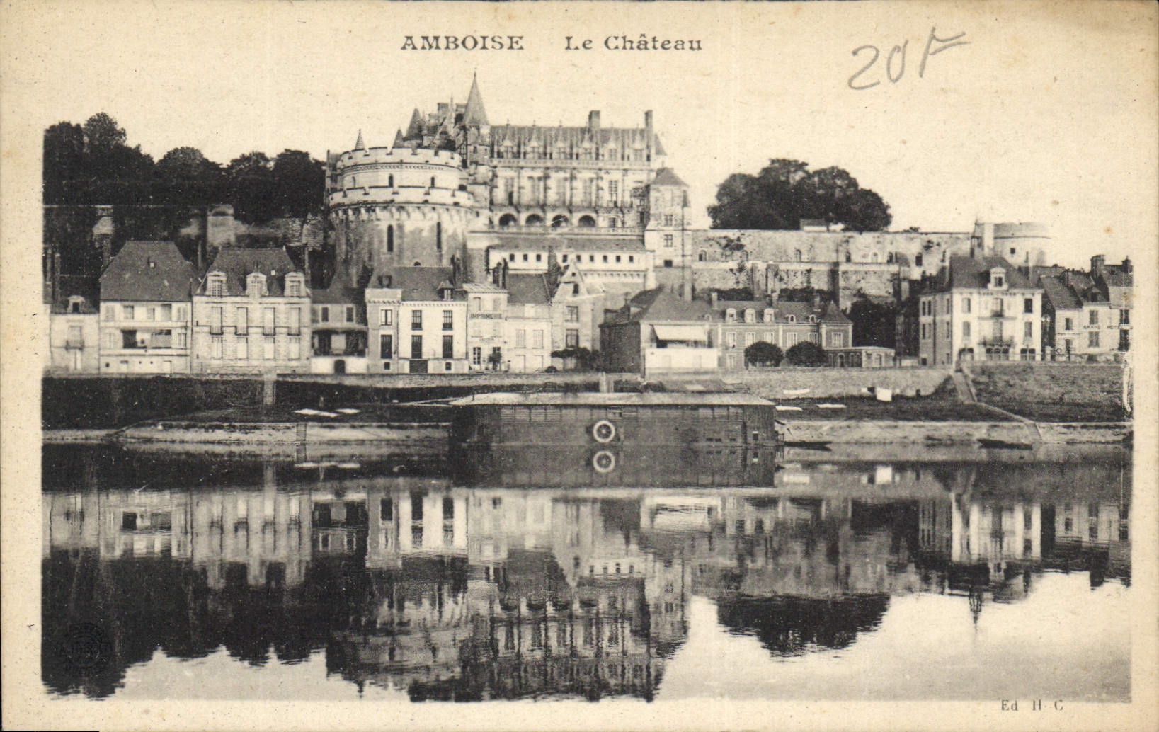 CPA Amboise Le Chateau 