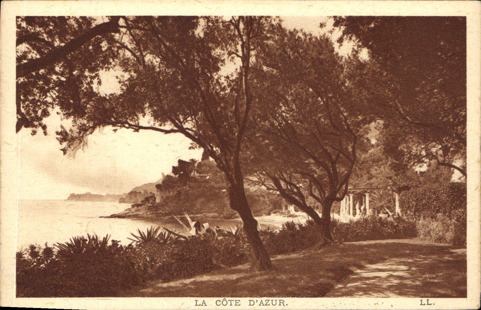 CPA La Cote D'Azur 