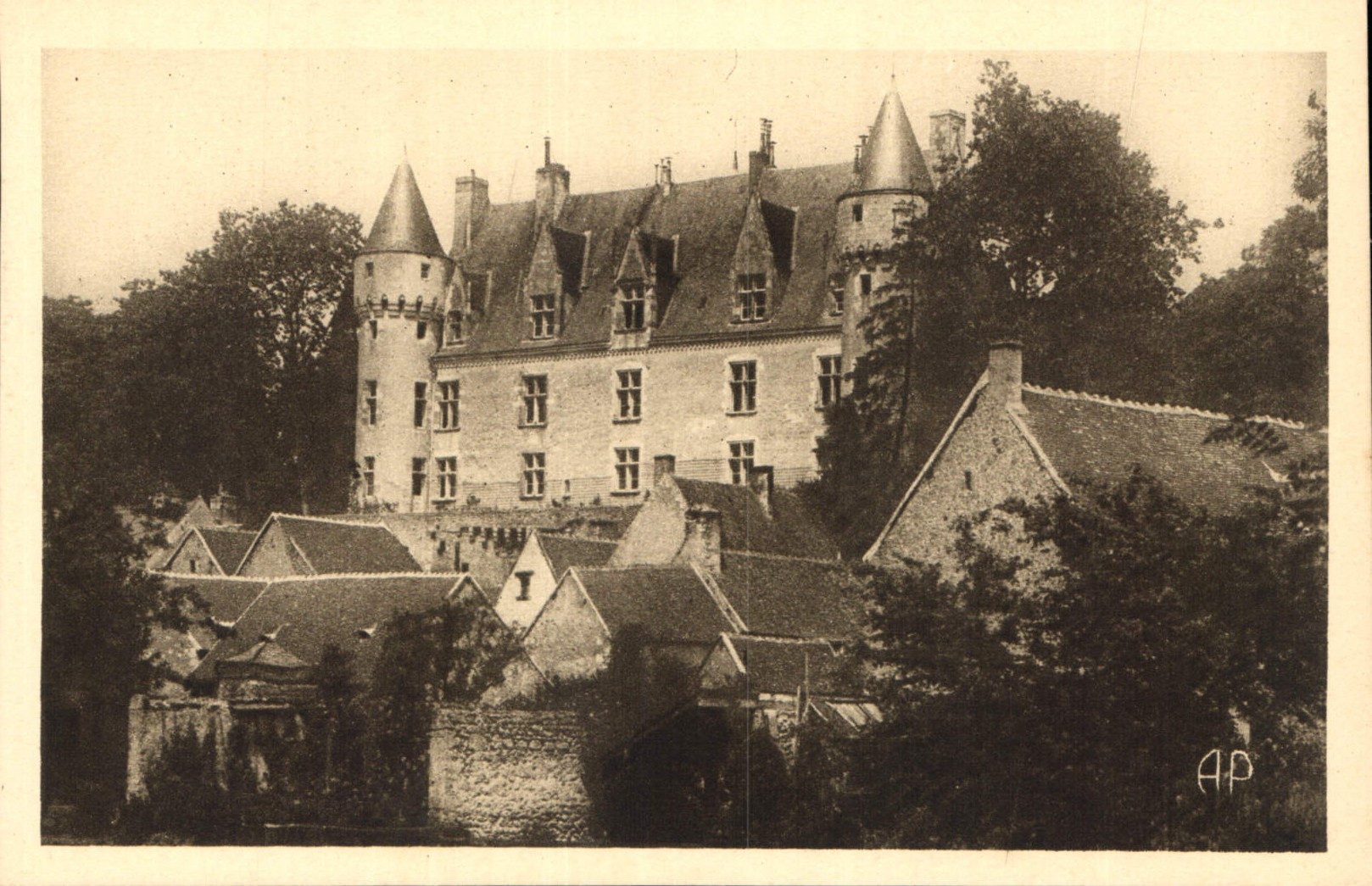 CPA Montresor Le Chateau 