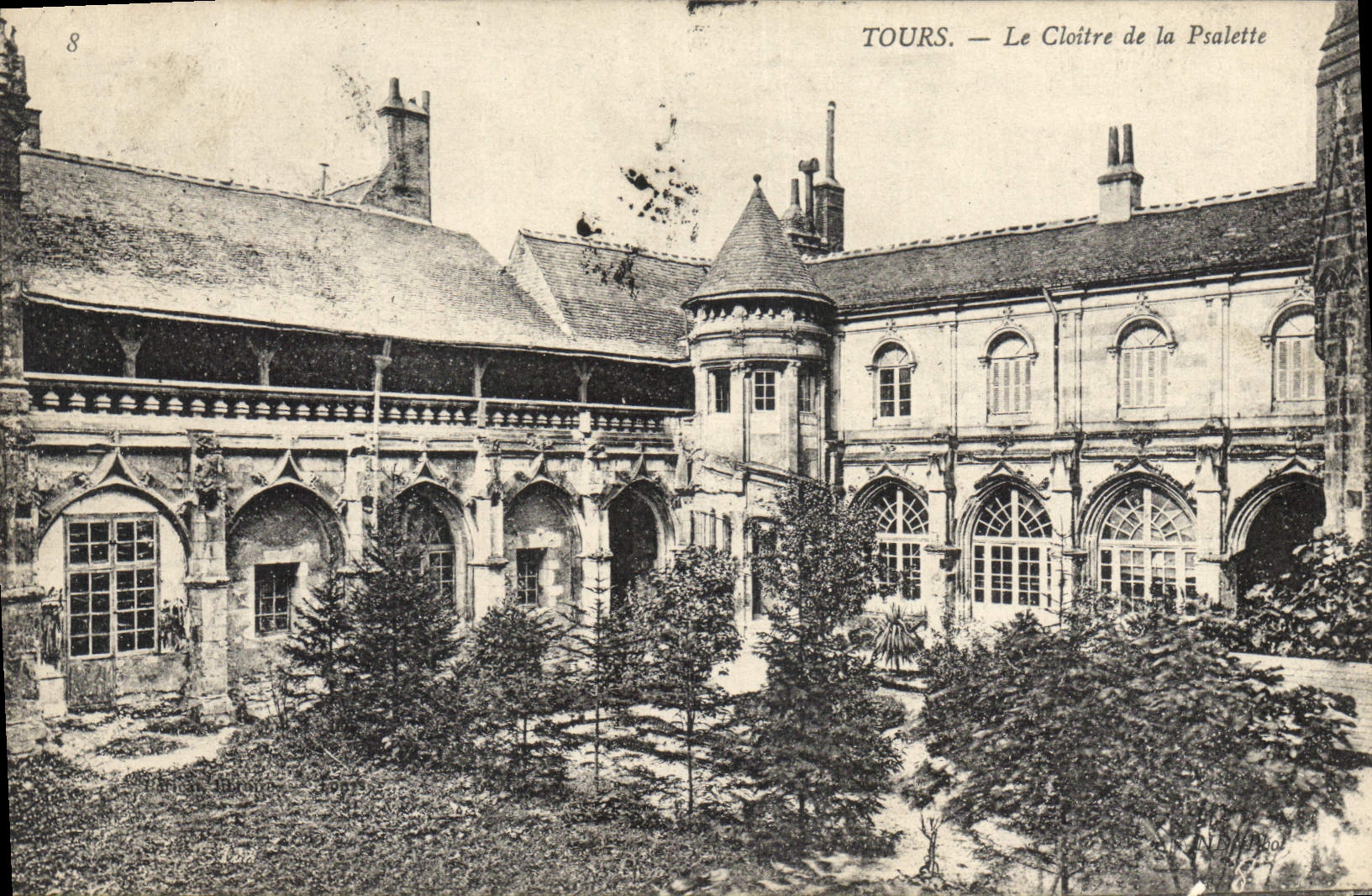 CPA Tours Le Cloitre de la Psalette 