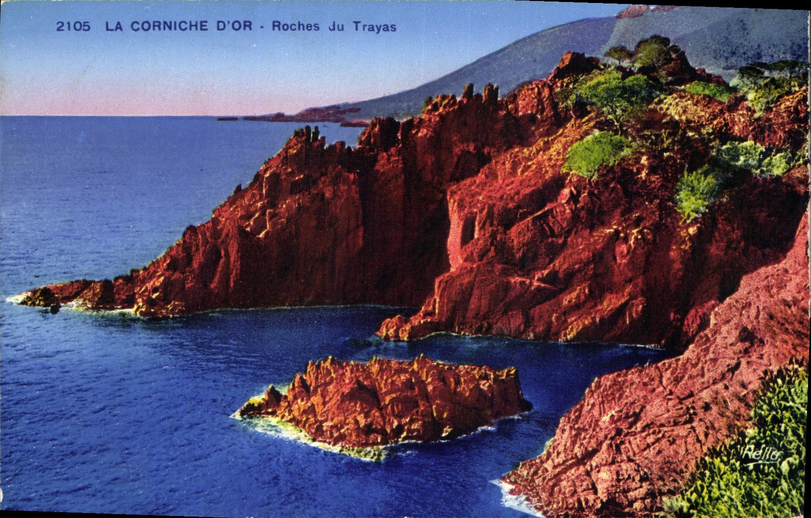 CPA La Corniche d'Or Roches du Trayas 