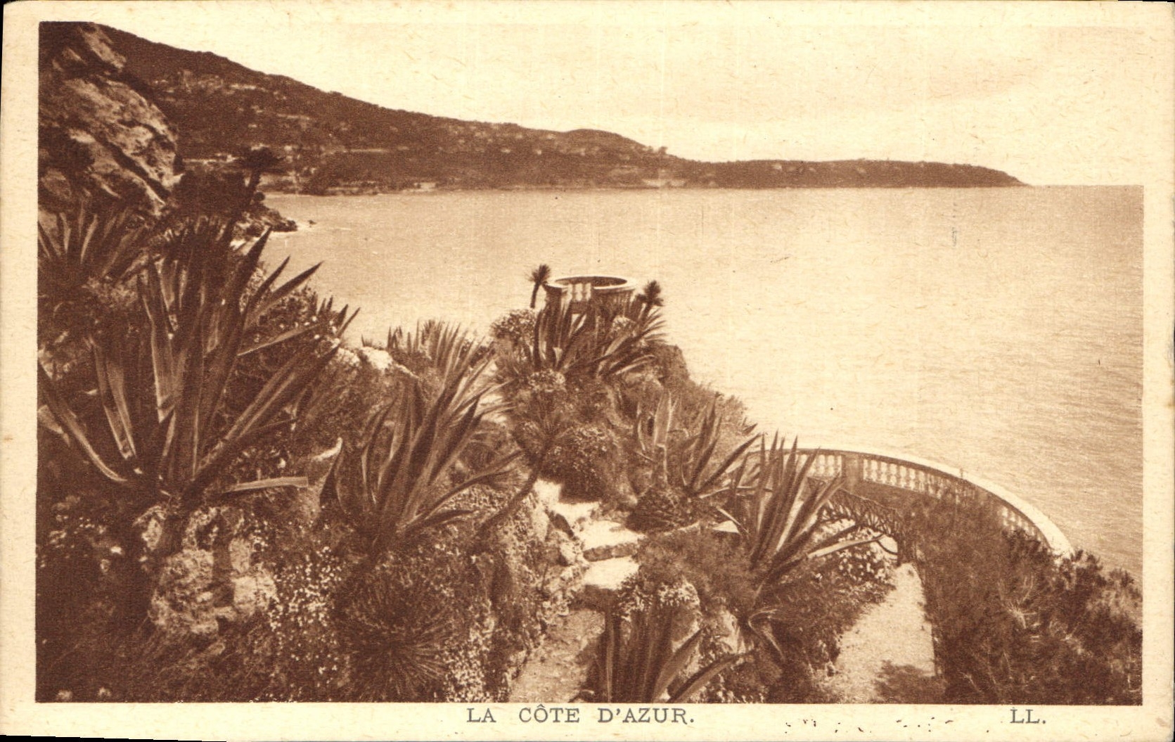 CPA La Cote d'Azur 