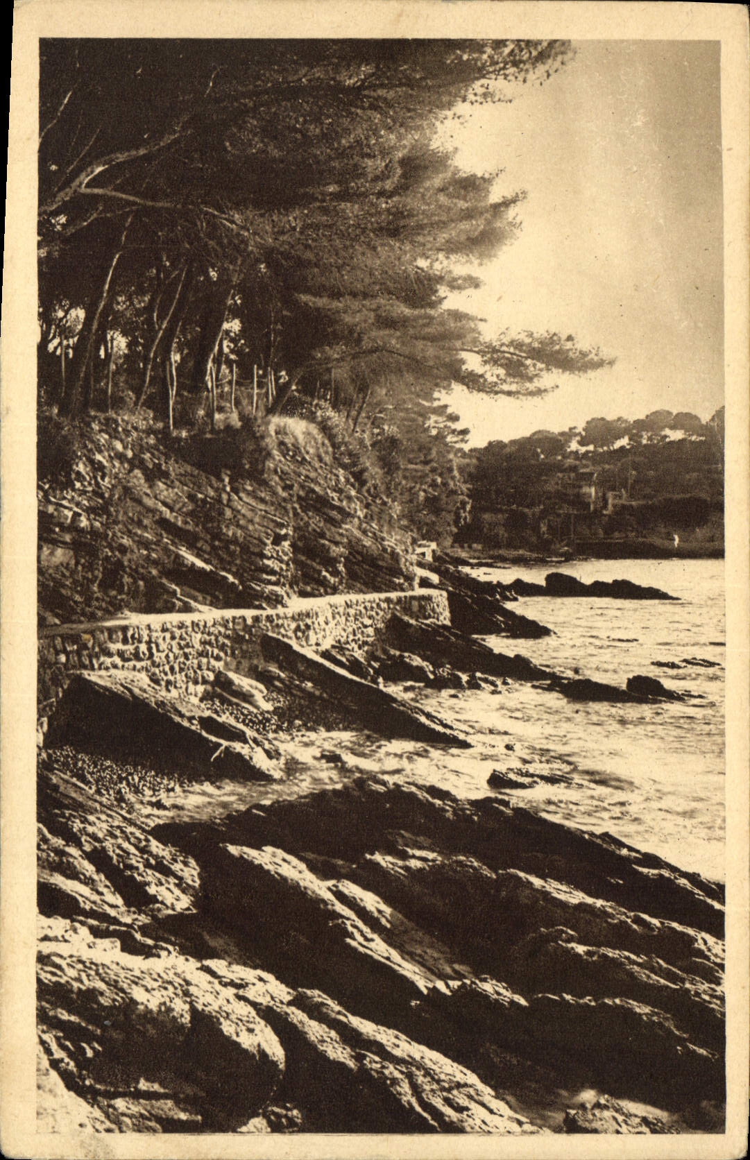 CPA Saint Jean Cap Ferrat Sentier de Bord de Mer