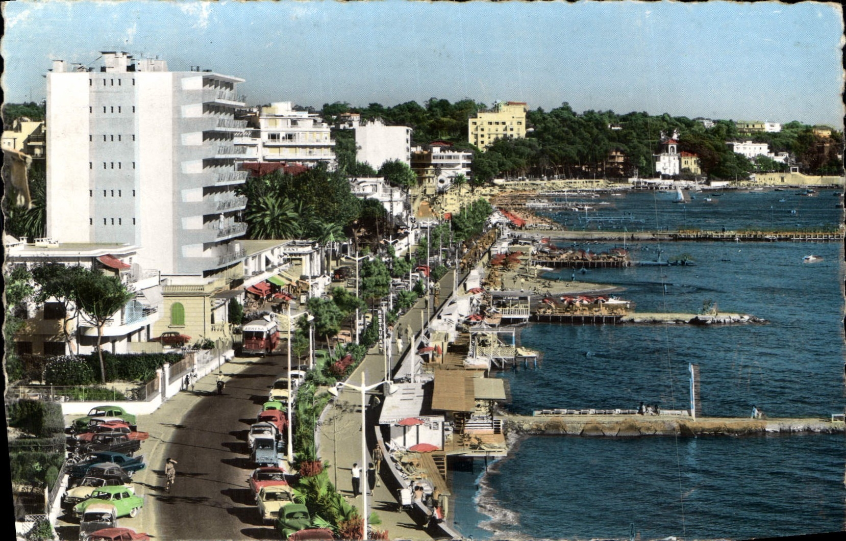 CPA Cote d'Azur Juan Les Pins 