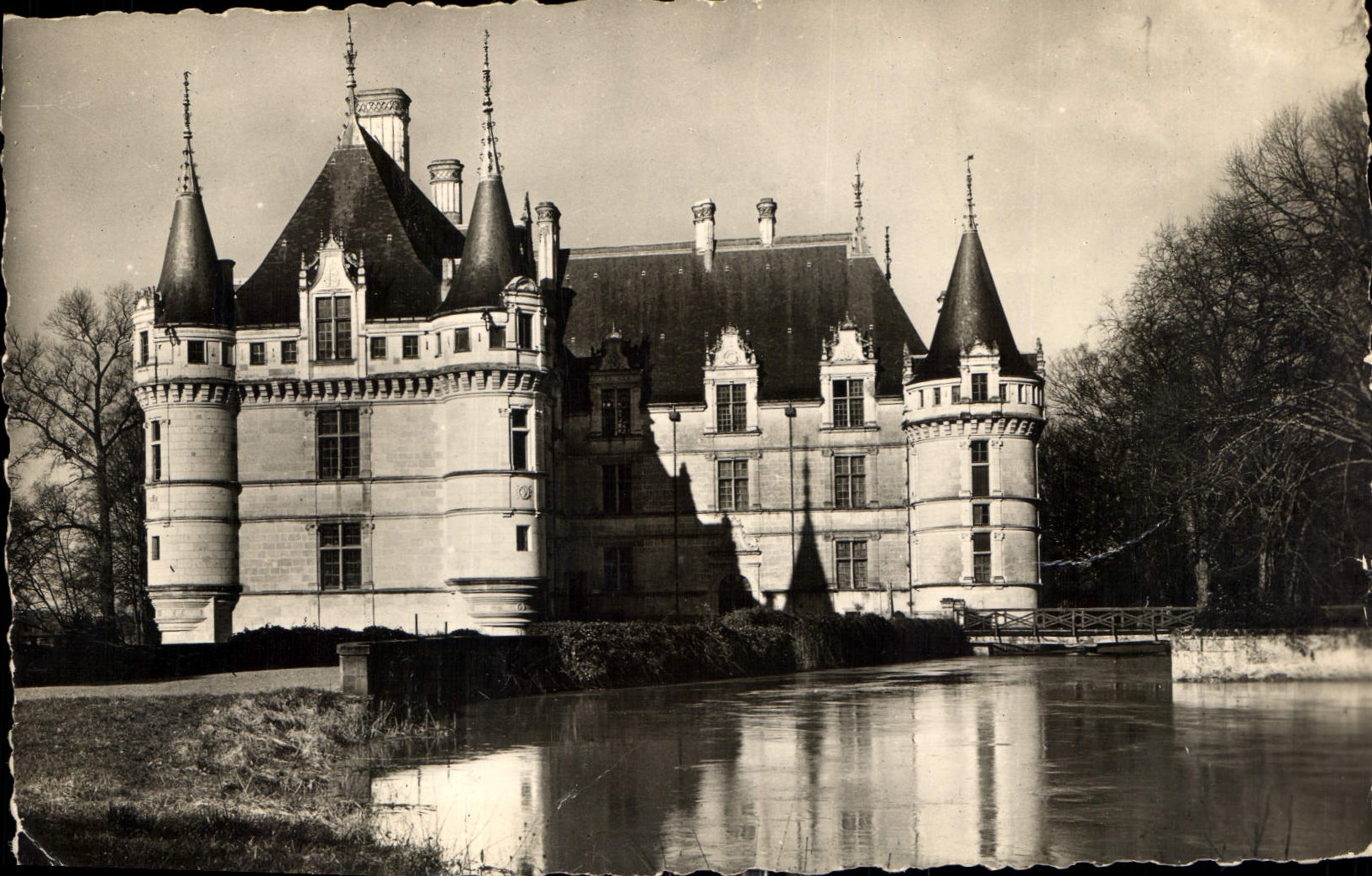 CPA Azay Le Rideau Le Cheteau