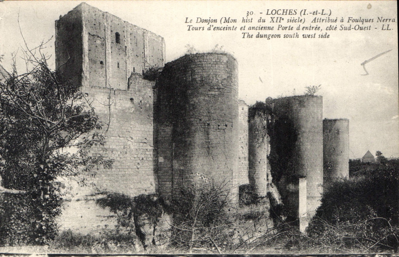 CPA Loches Le Donjon 