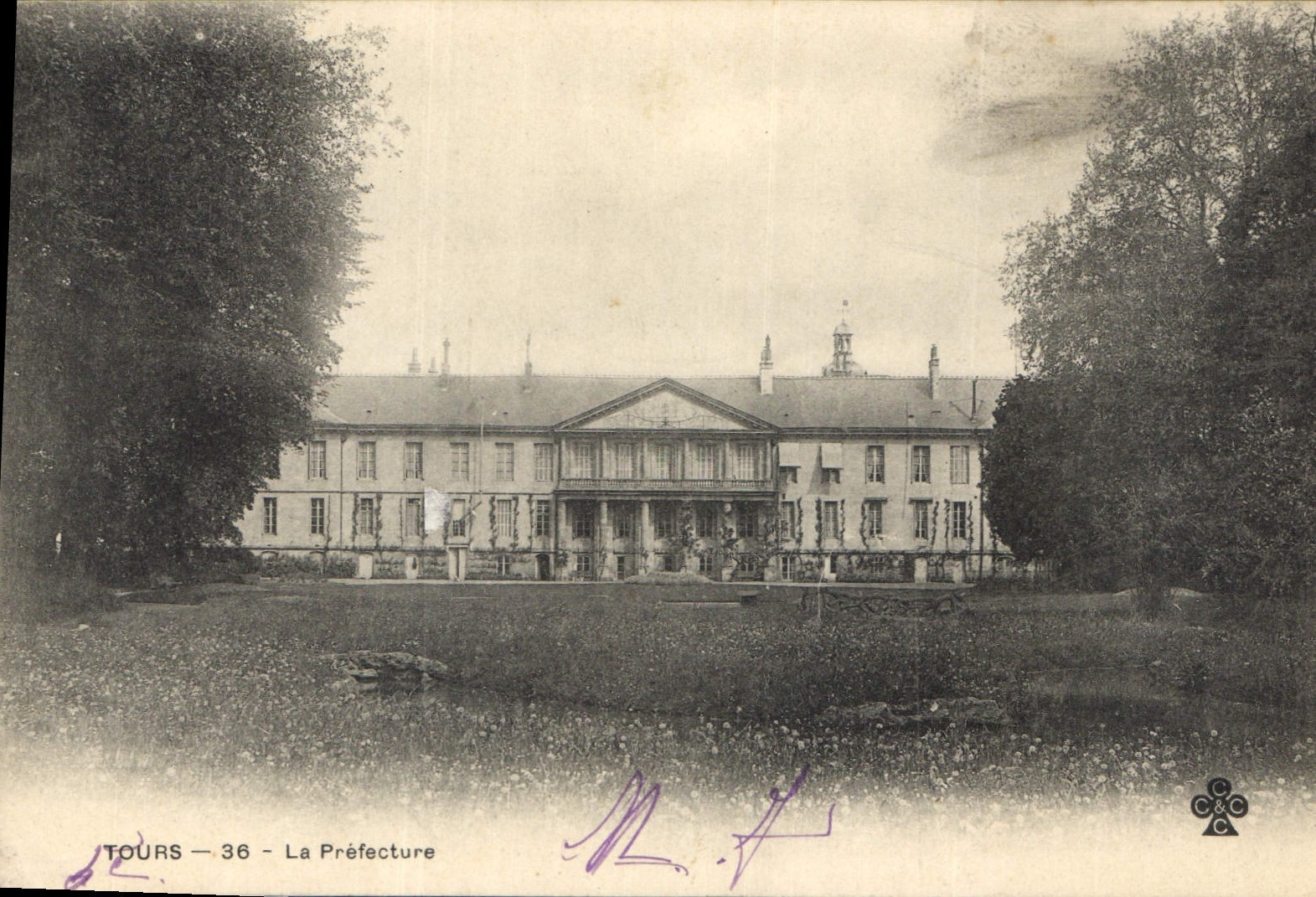 CPA Tours La Prefecture 