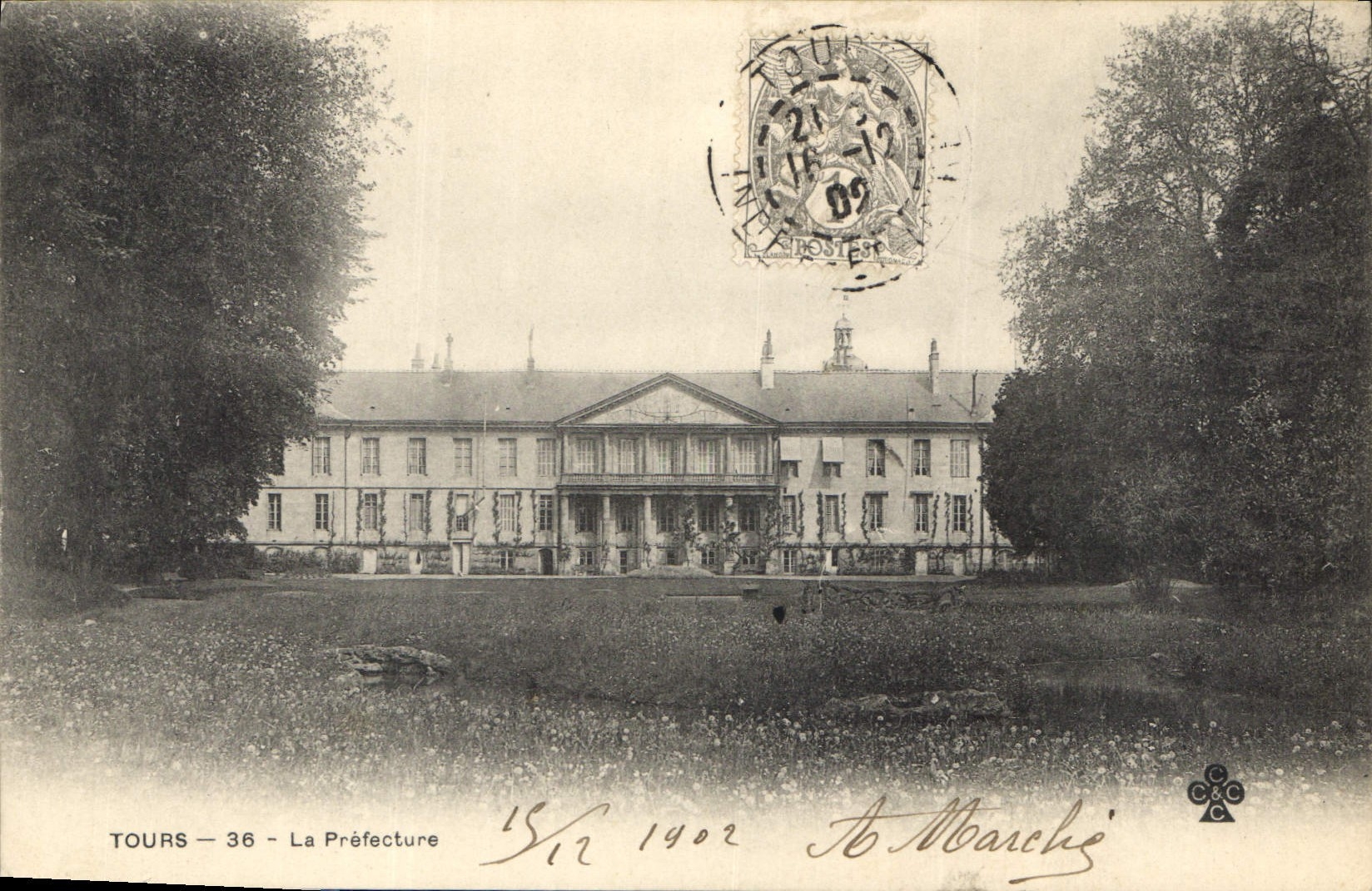 CPA Tours La Prefecture 