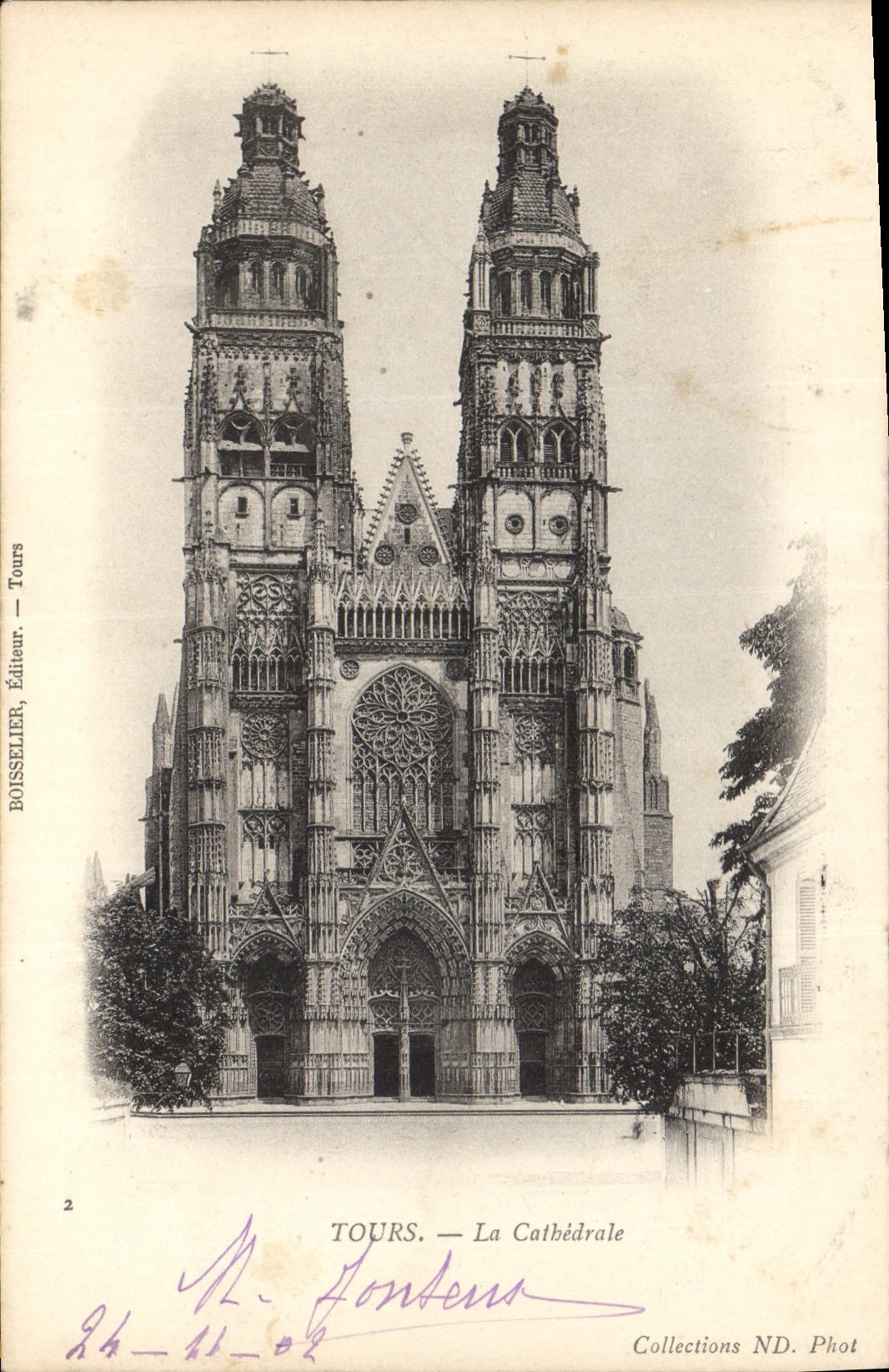 CPA Tours La Cathedrale 