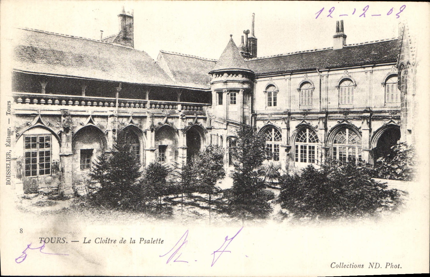 CPA Tours Le Cloitre de la Psalette 