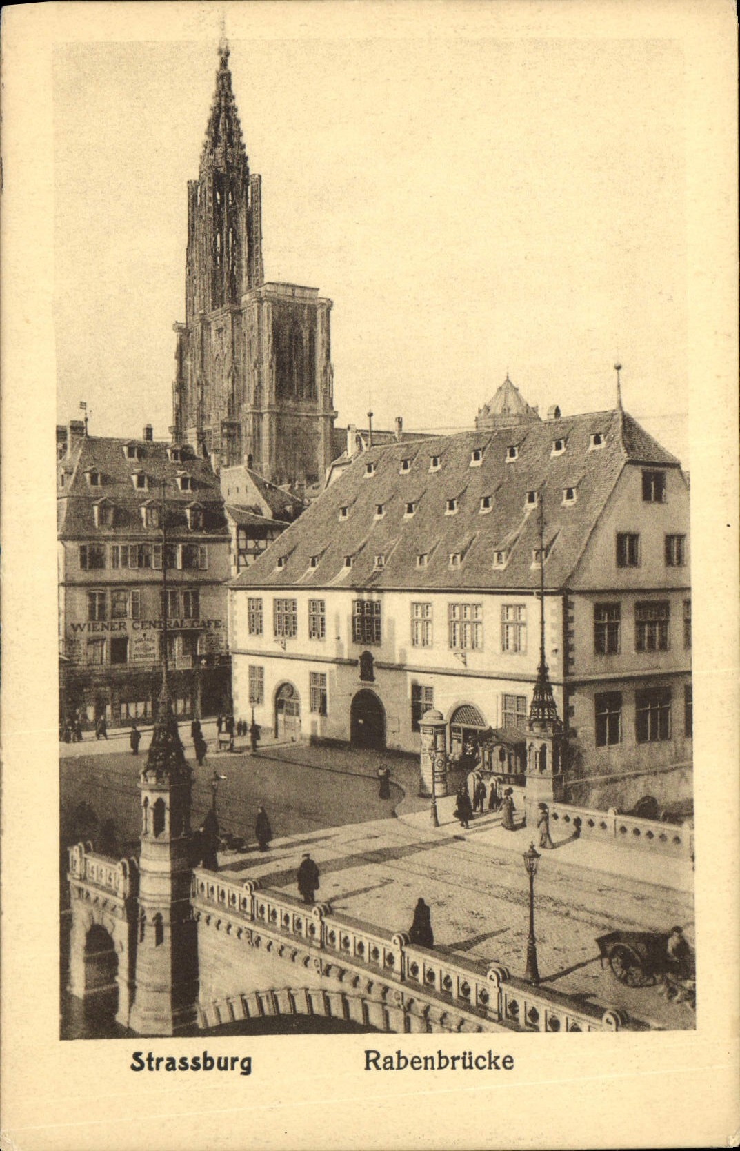 CPA Strasbourg Rabenbrucke 