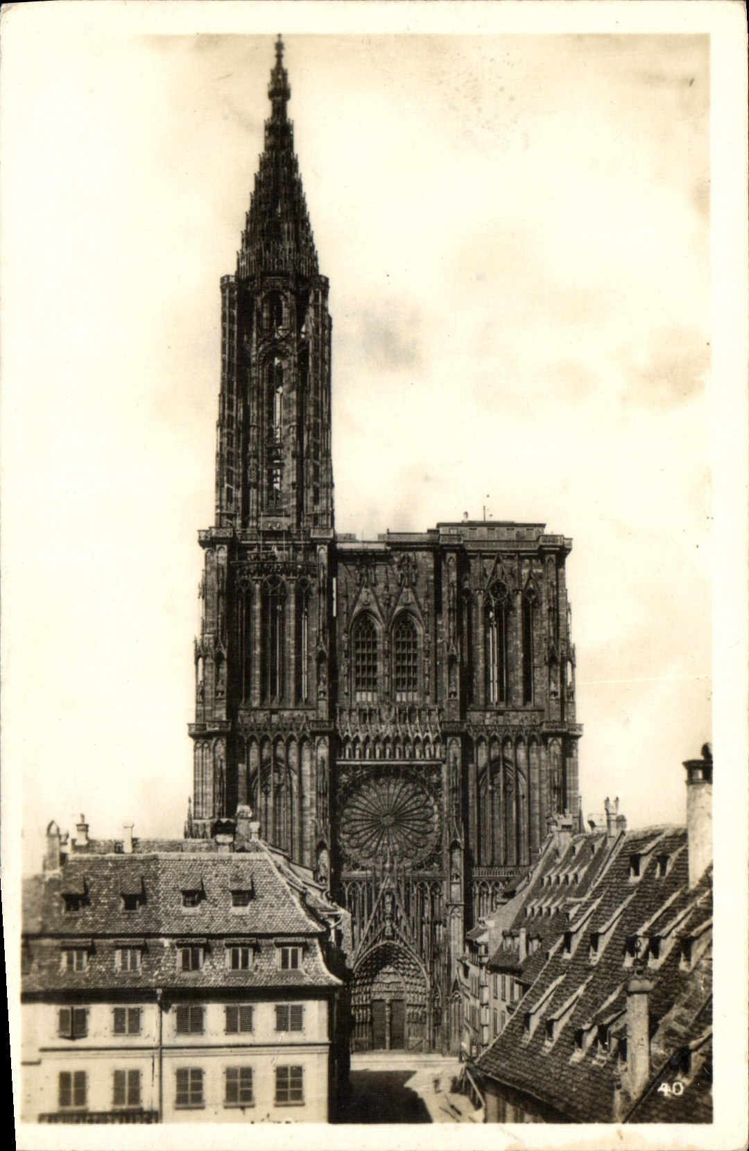 CPA Strasbourg La Cathedrale 