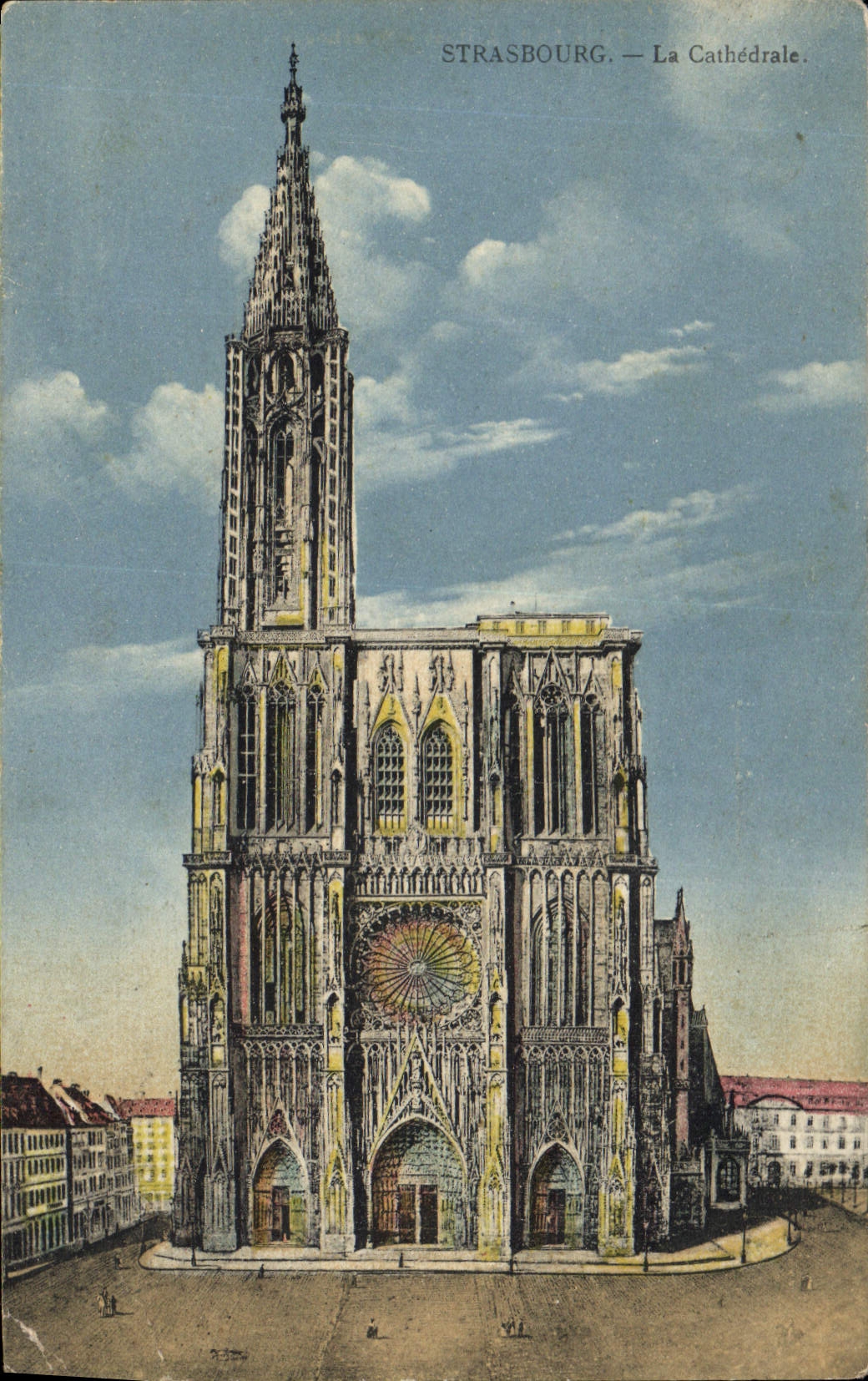 CPA Strasbourg La Cathedrale 