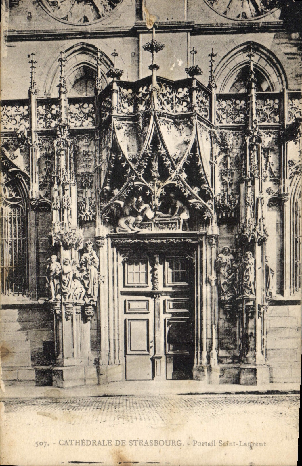 CPA Cathedrale de Strasbourg 