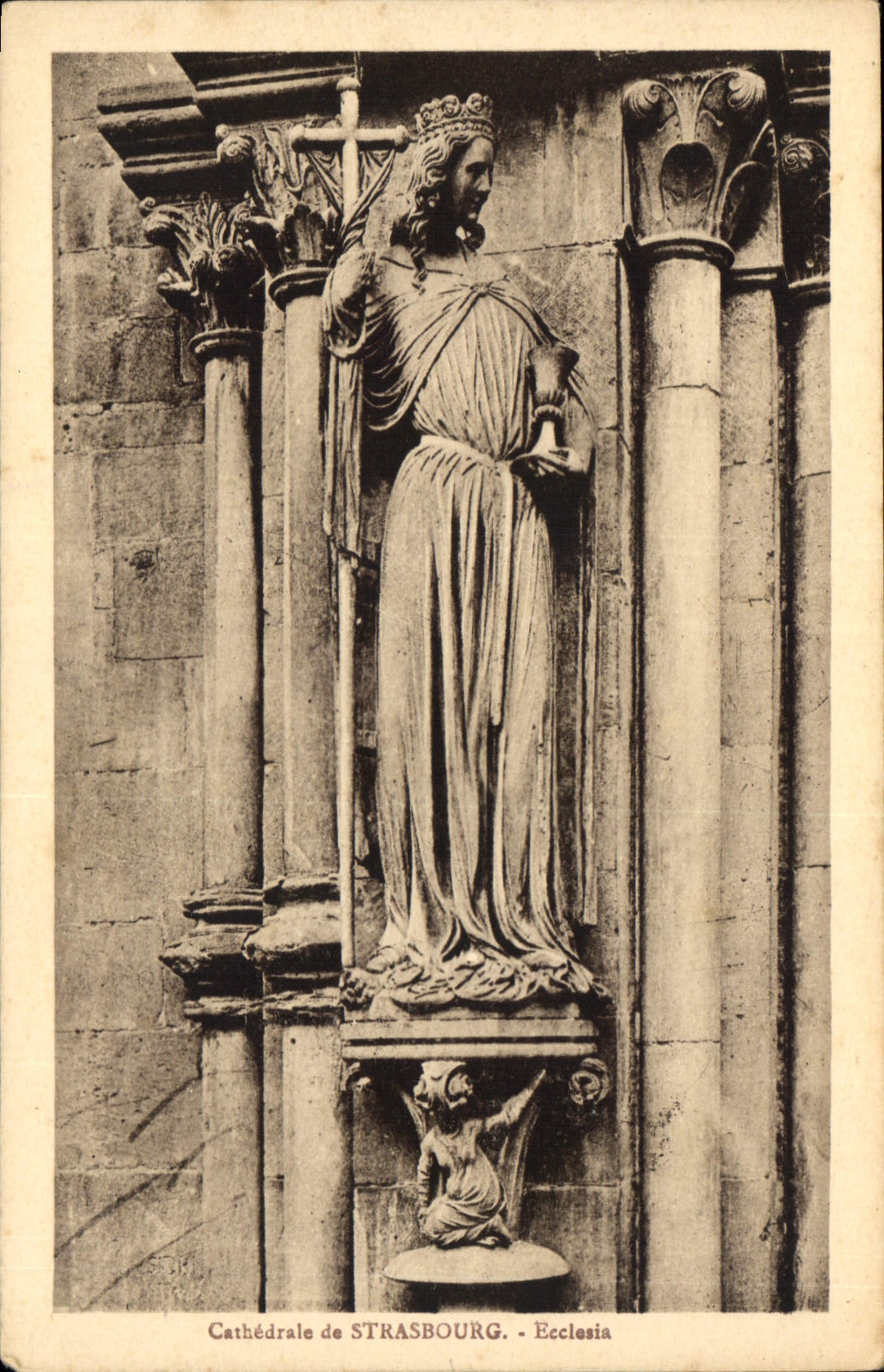 CPA Cathedrale de Strasbourg Ecclesia 