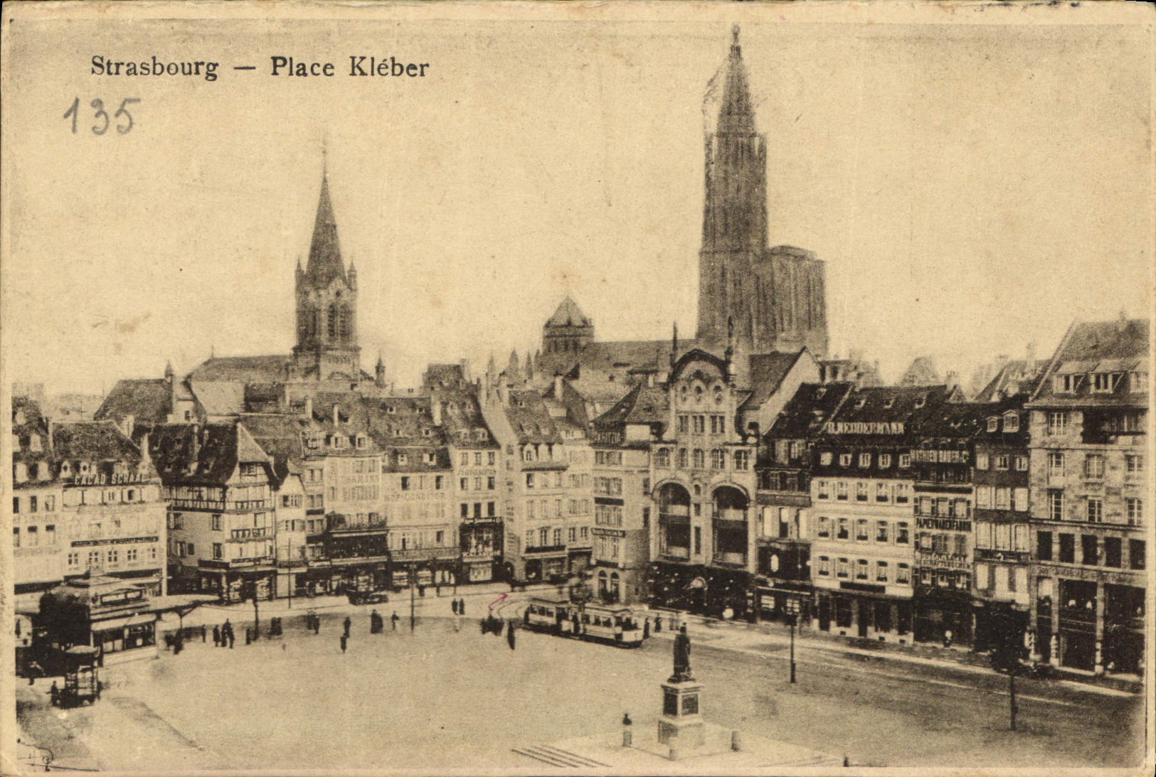 CPA Strasbourg Place Kleber 