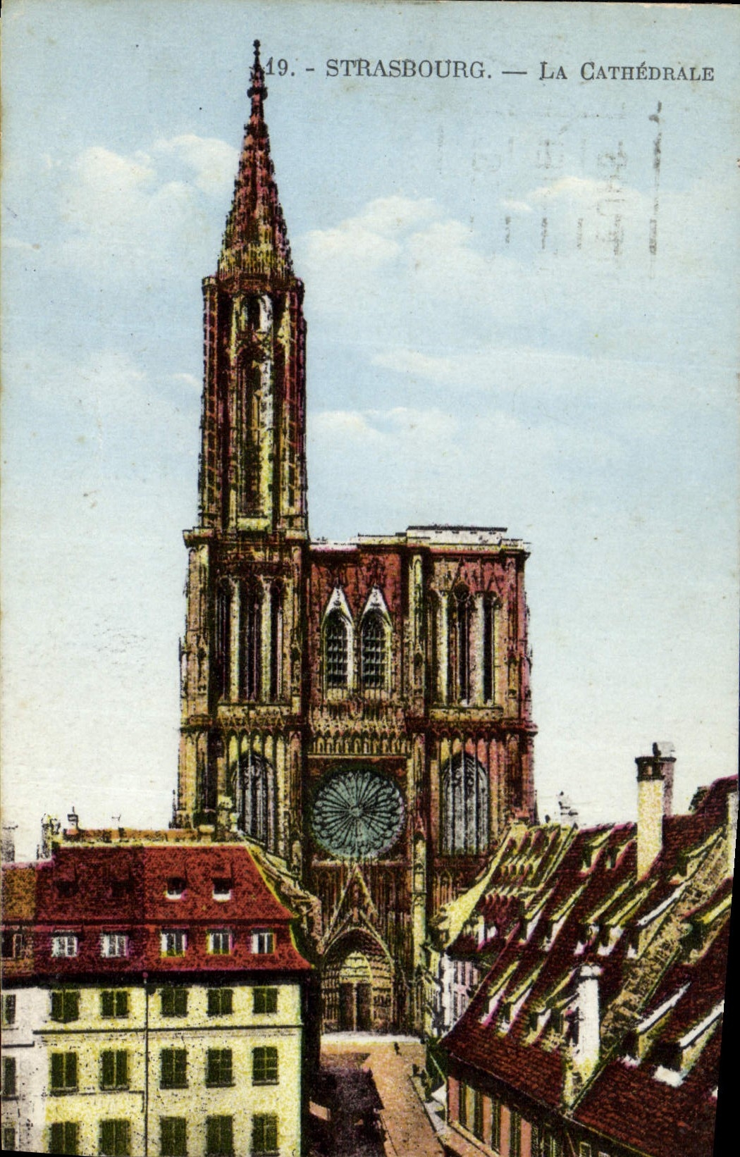 CPA Strasbourg La Cathedrale 