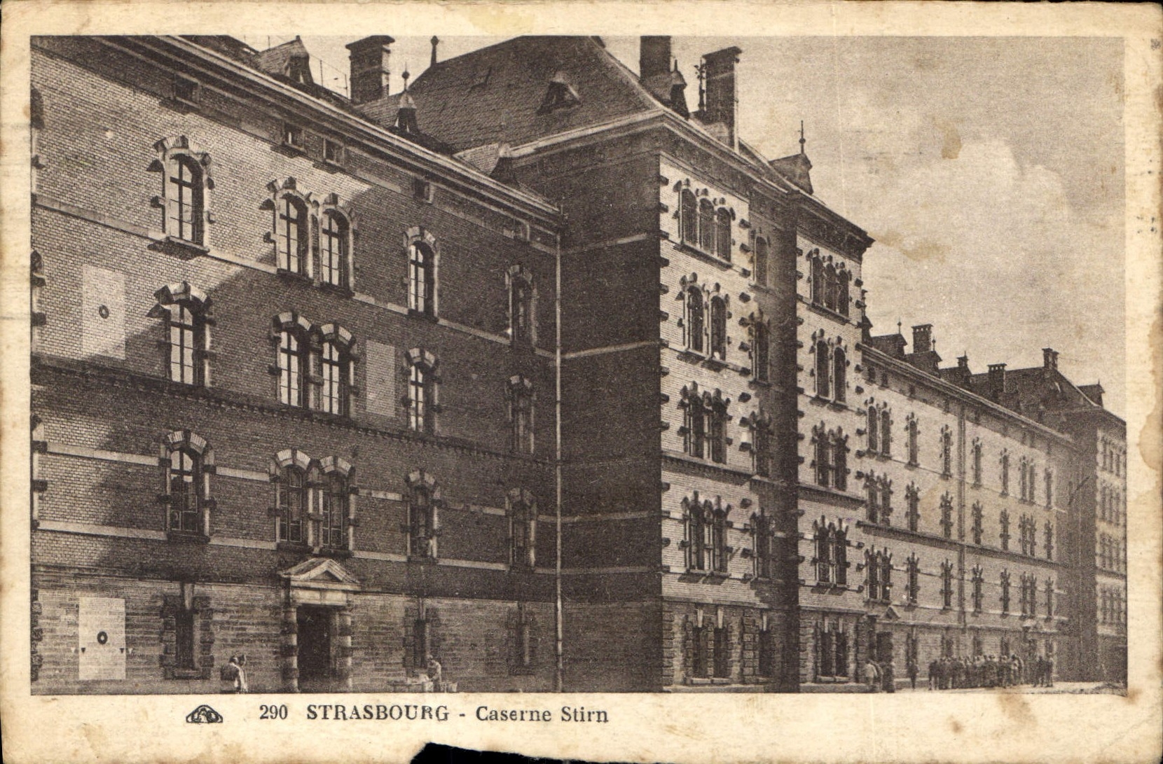 CPA Strasbourg Caserne Stirn 