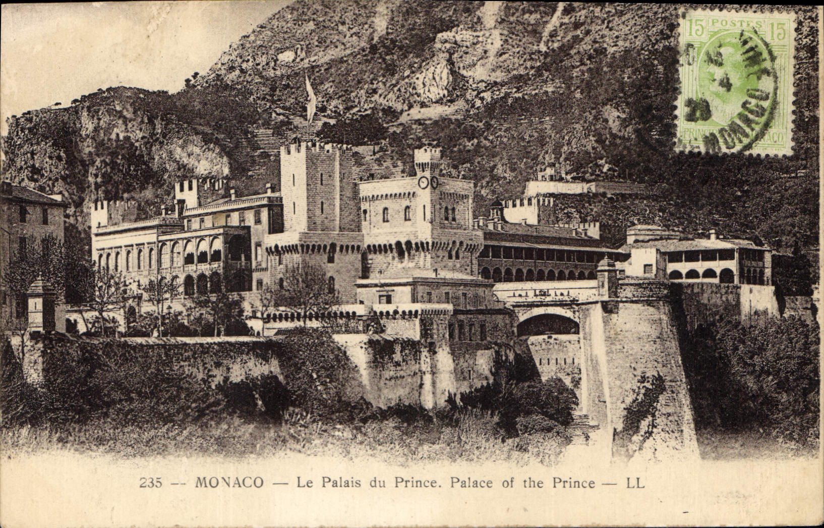 CPA Monaco Le Palais 